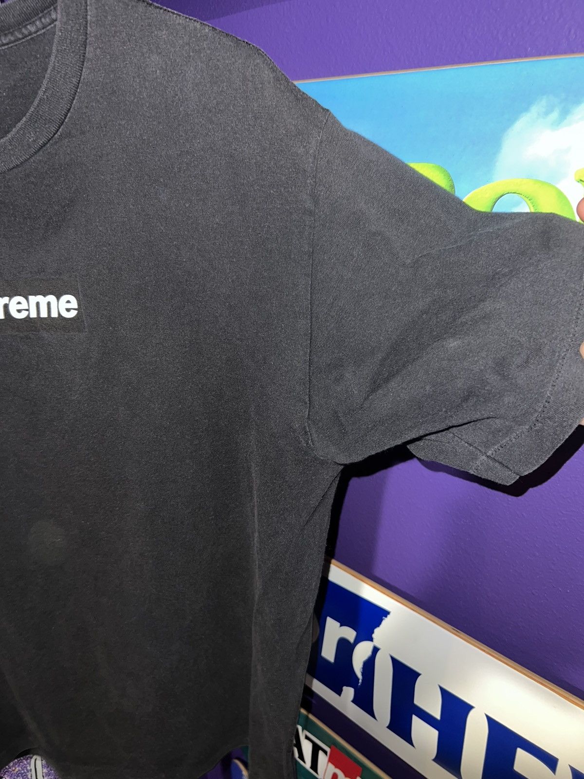 Supreme Supreme 1999 Black Tonal Box Logo T-Shirt Size US L / EU 52-54 / 3 - 3 Thumbnail