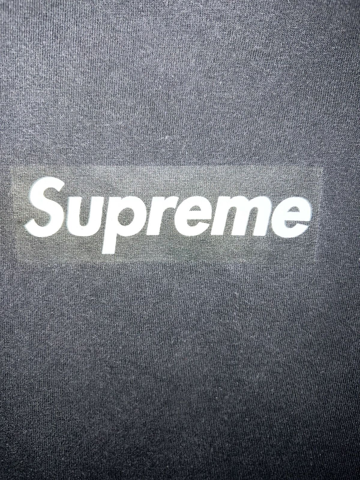 Supreme Supreme 1999 Black Tonal Box Logo T-Shirt Size US L / EU 52-54 / 3 - 6 Thumbnail