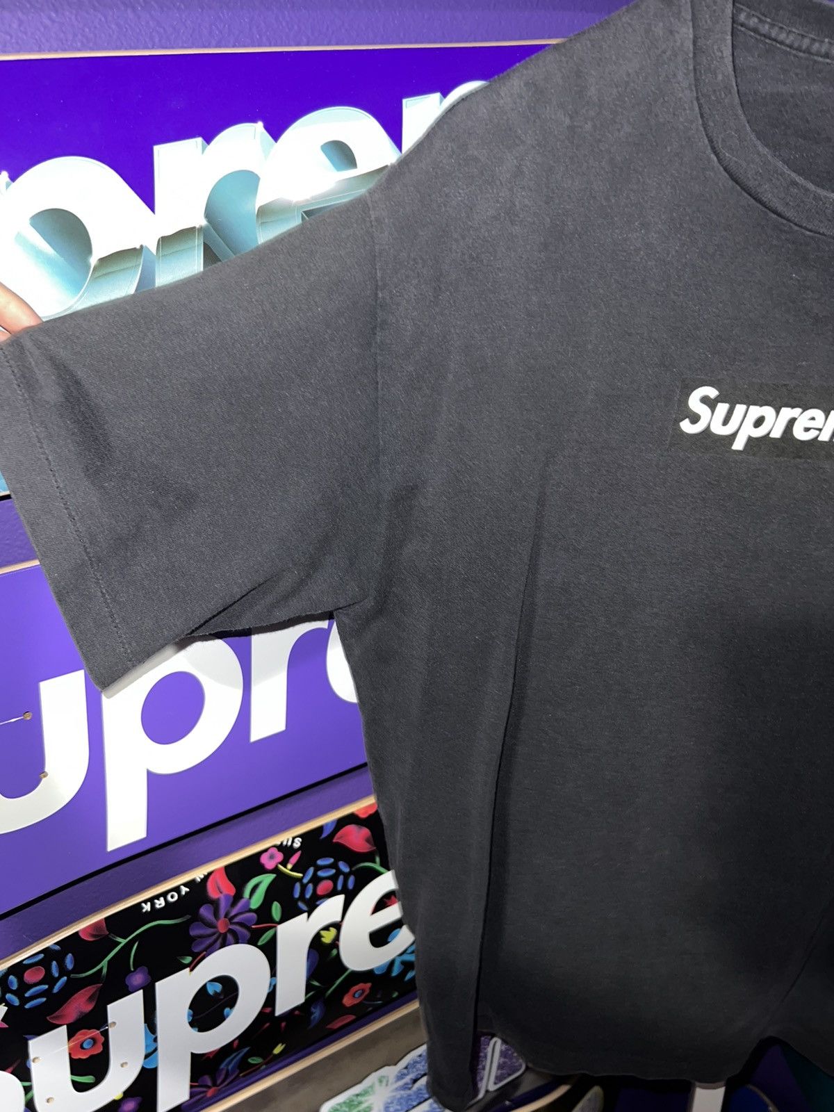 Supreme Supreme 1999 Black Tonal Box Logo T-Shirt Size US L / EU 52-54 / 3 - 2 Thumbnail