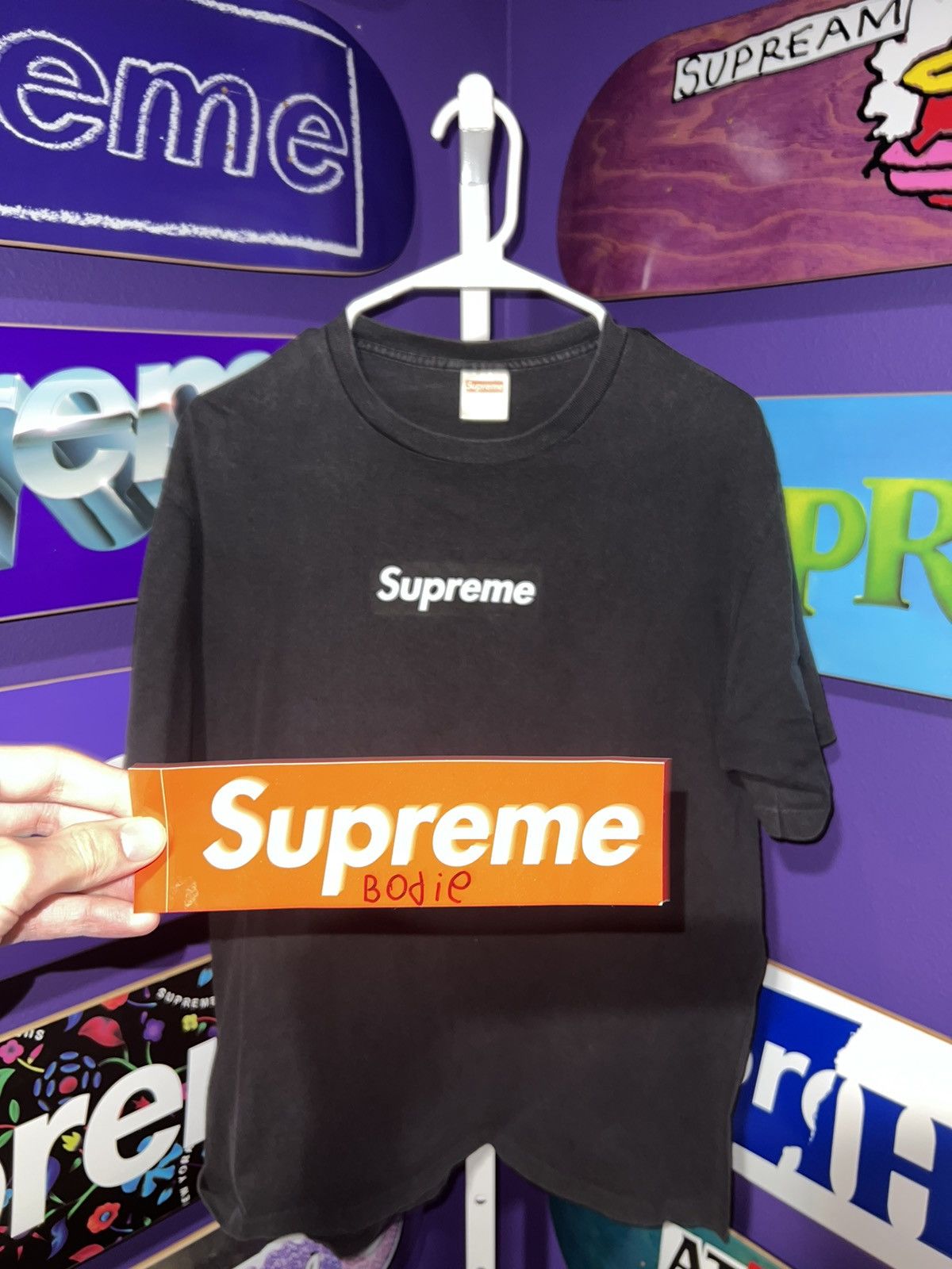 Supreme Supreme 1999 Black Tonal Box Logo T-Shirt Size US L / EU 52-54 / 3 - 9 Thumbnail