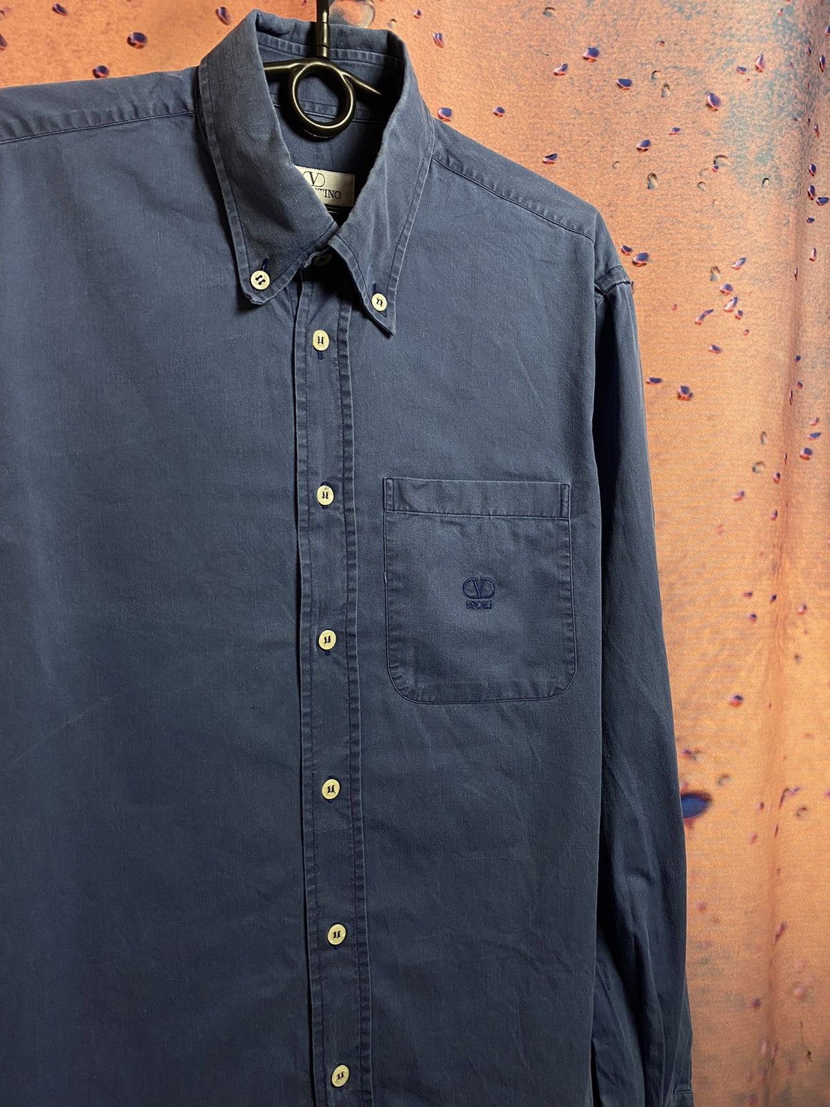 Valentino Vintage Valentino luxury shirt Size US L / EU 52-54 / 3 - 1 Thumbnail