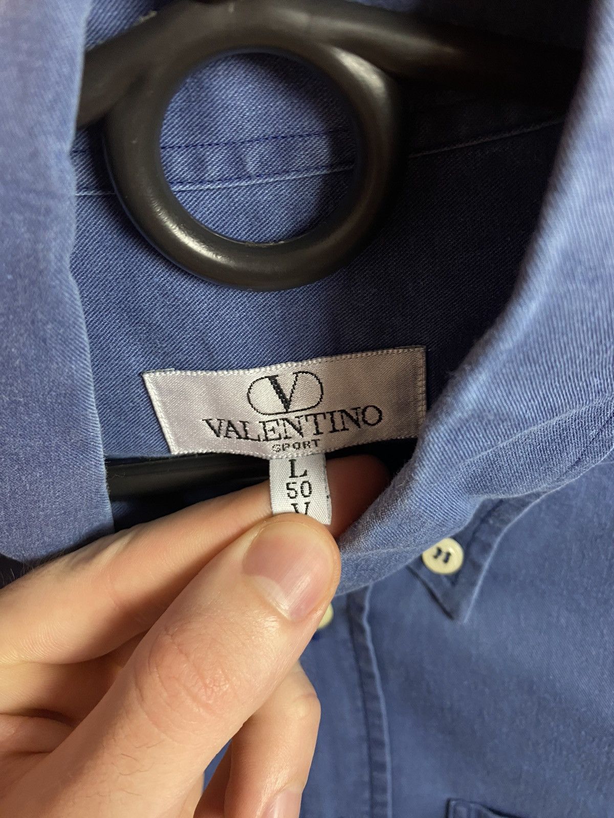 Valentino Vintage Valentino luxury shirt Size US L / EU 52-54 / 3 - 3 Thumbnail
