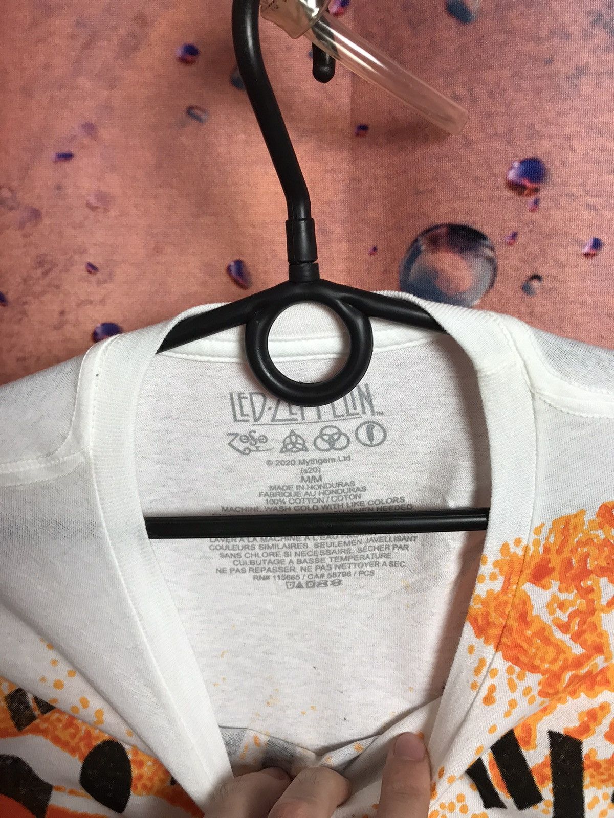 Band Tees × Led Zeppelin Vintage Led Zeppelin band rock tee Size US M / EU 48-50 / 2 - 3 Thumbnail