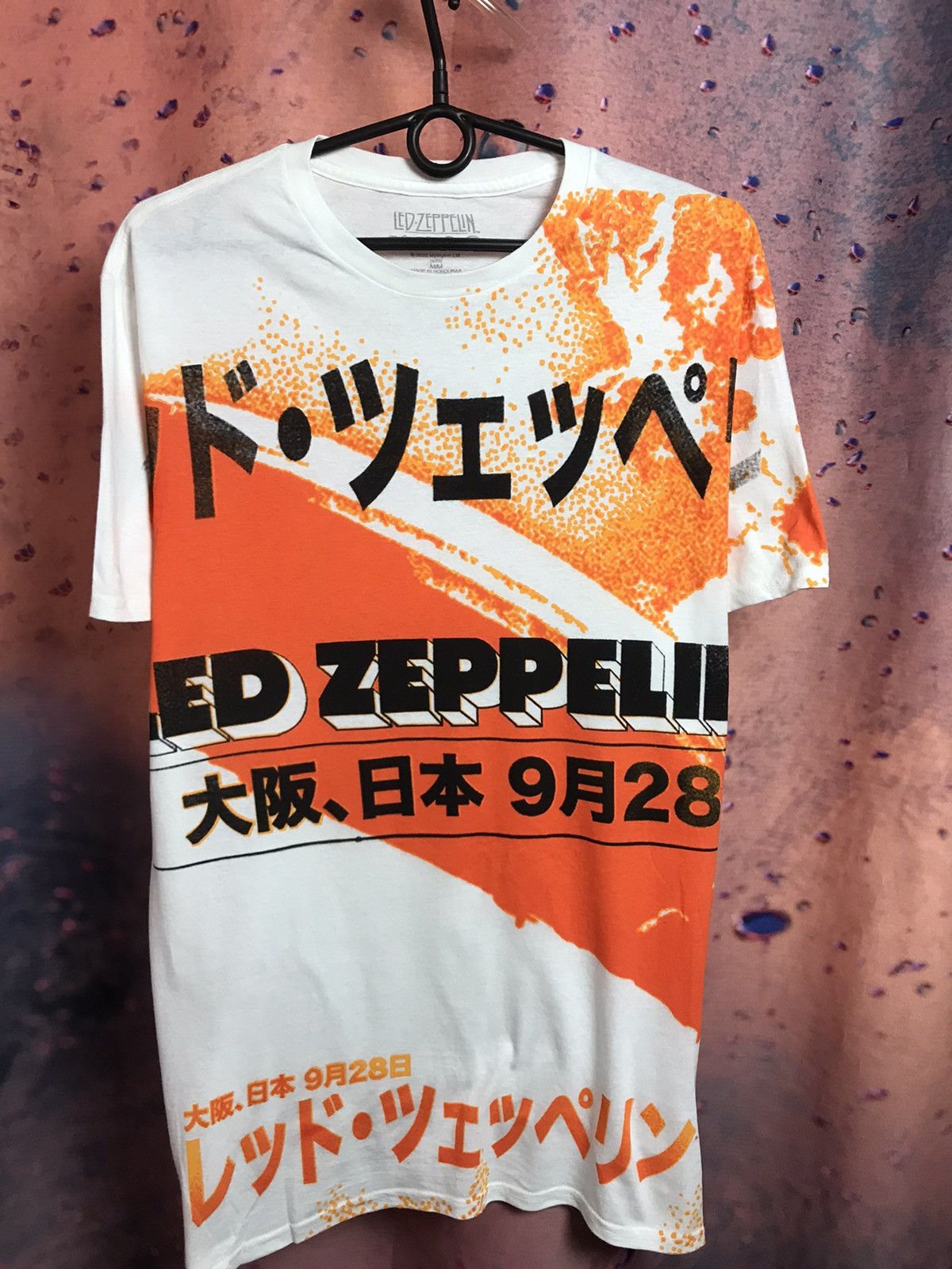 Band Tees × Led Zeppelin Vintage Led Zeppelin band rock tee Size US M / EU 48-50 / 2 - 2 Thumbnail