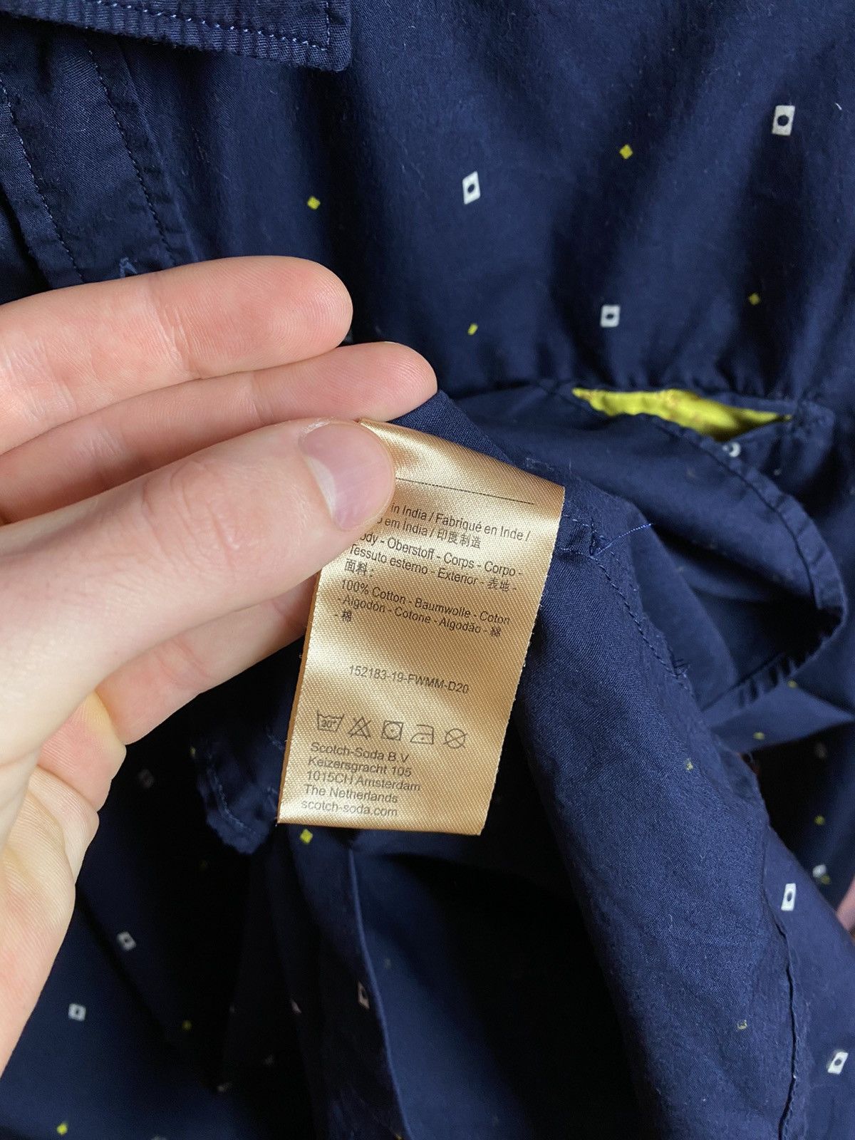 Scotch & Soda Scotch & Soda luxury streetwear shirt Size US XL / EU 56 / 4 - 4 Thumbnail