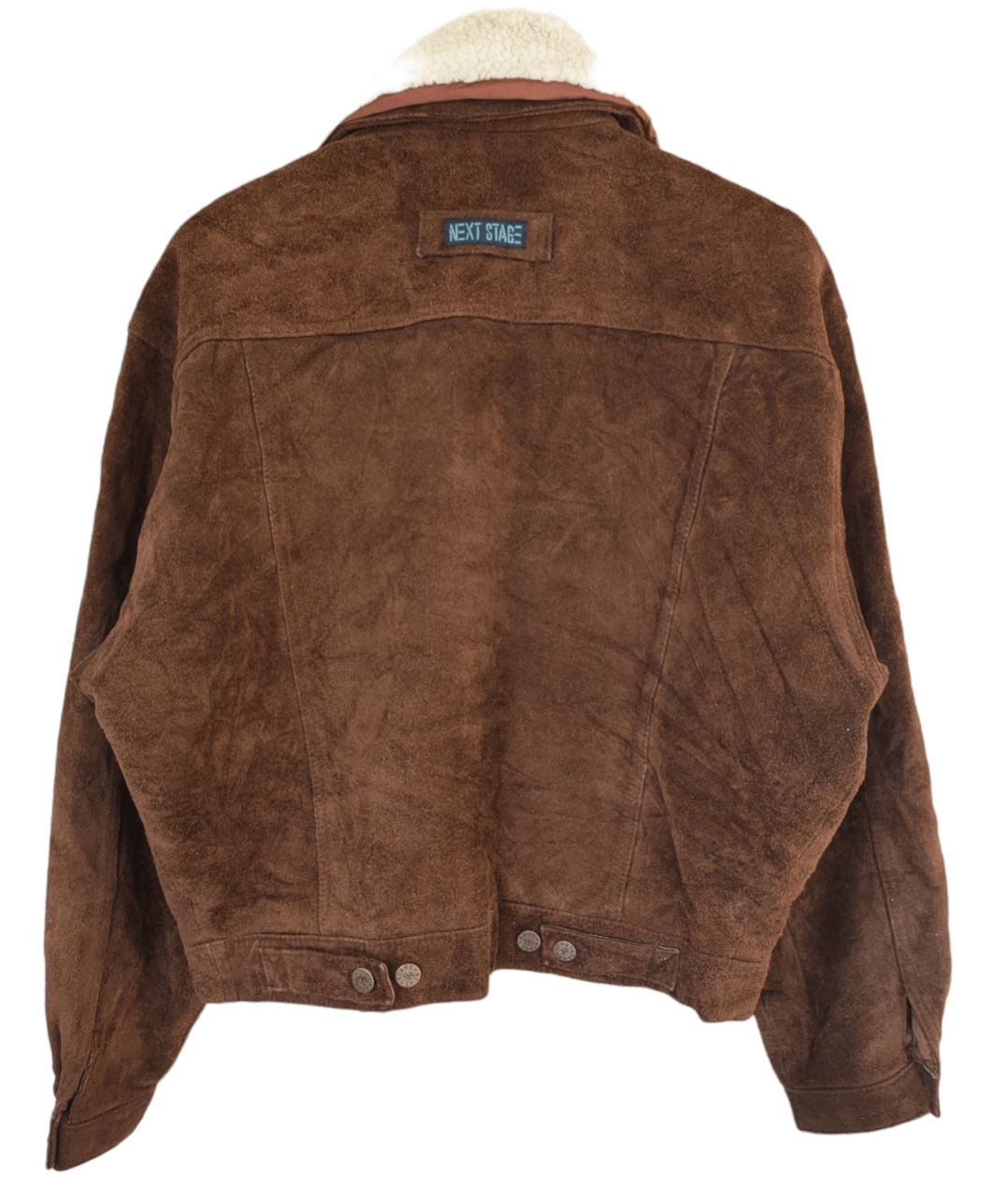 Vintage Vintage Next Stage Cowhide Leather Jacket Size US M / EU 48-50 / 2 - 2 Thumbnail