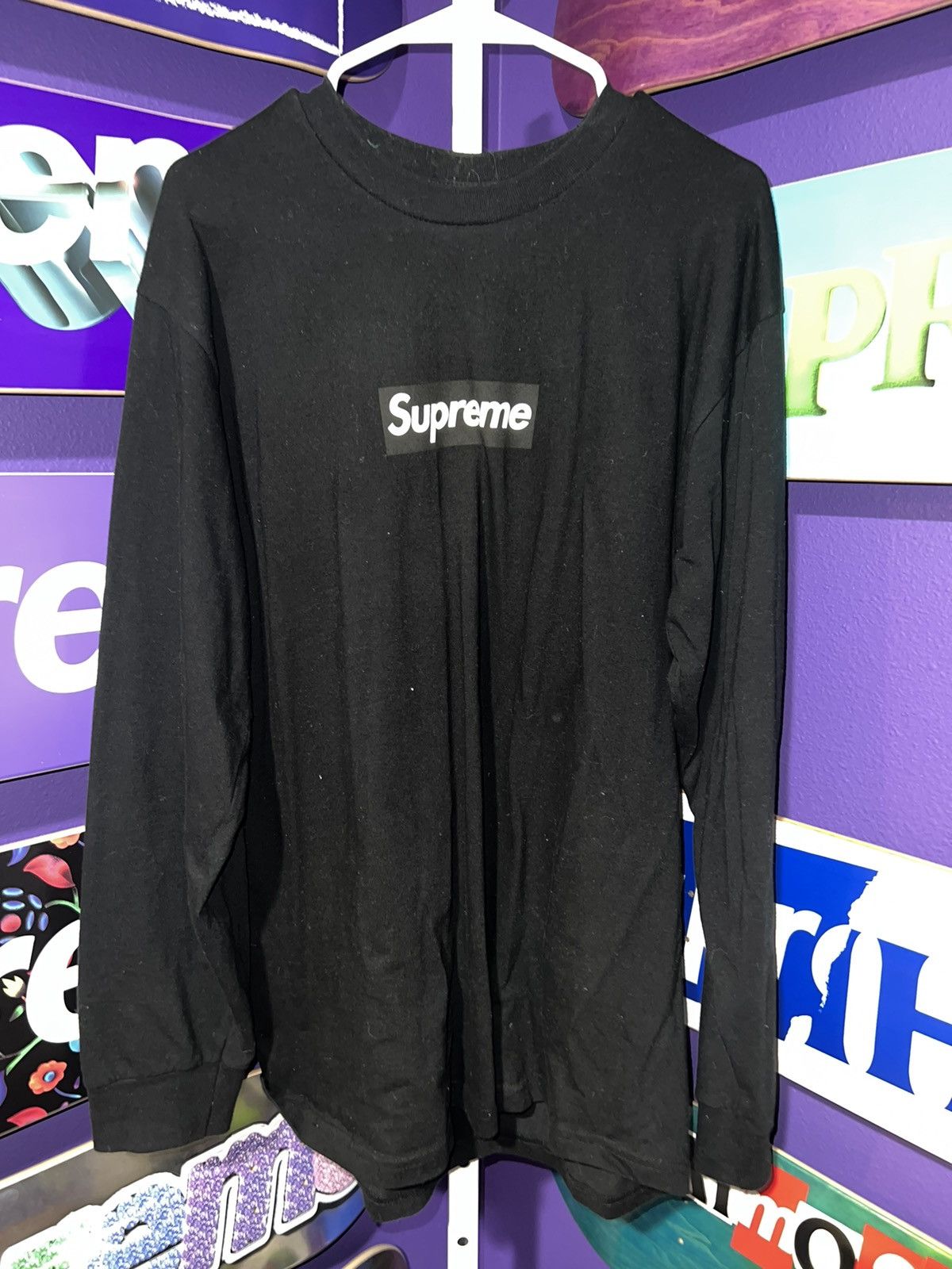 Supreme Supreme Box Logo L/S Tee | Grailed