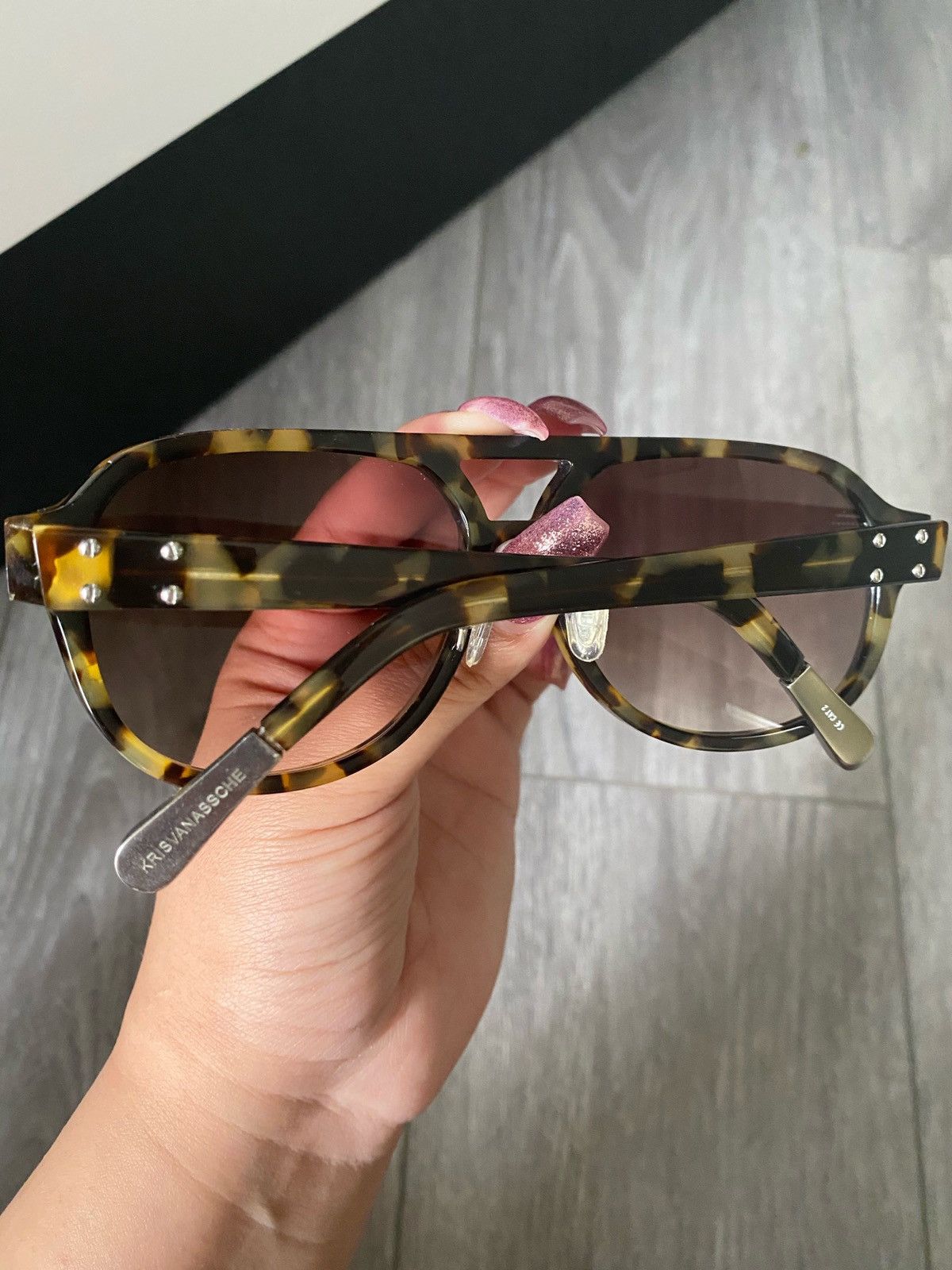 Kris Van Assche × Linda Farrow LINDA FARROW X KRIS VAN ASSCHE SUNGLASSES Size ONE SIZE - 2 Thumbnail