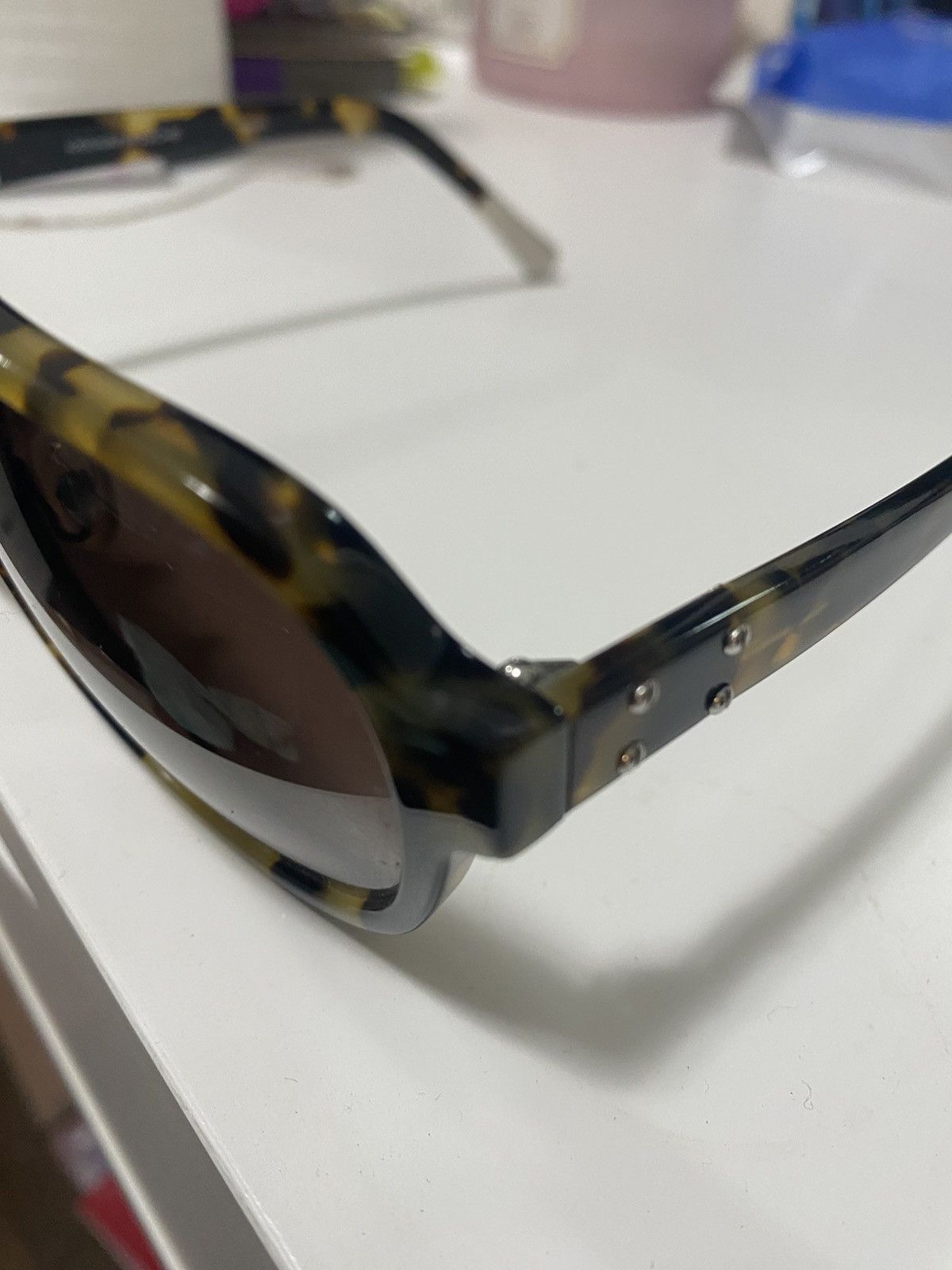 Kris Van Assche × Linda Farrow LINDA FARROW X KRIS VAN ASSCHE SUNGLASSES Size ONE SIZE - 9 Thumbnail