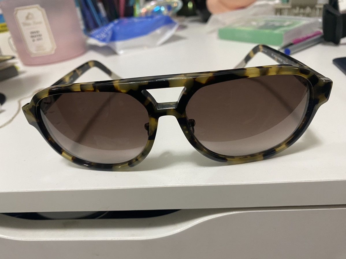 Kris Van Assche × Linda Farrow LINDA FARROW X KRIS VAN ASSCHE SUNGLASSES Size ONE SIZE - 8 Thumbnail