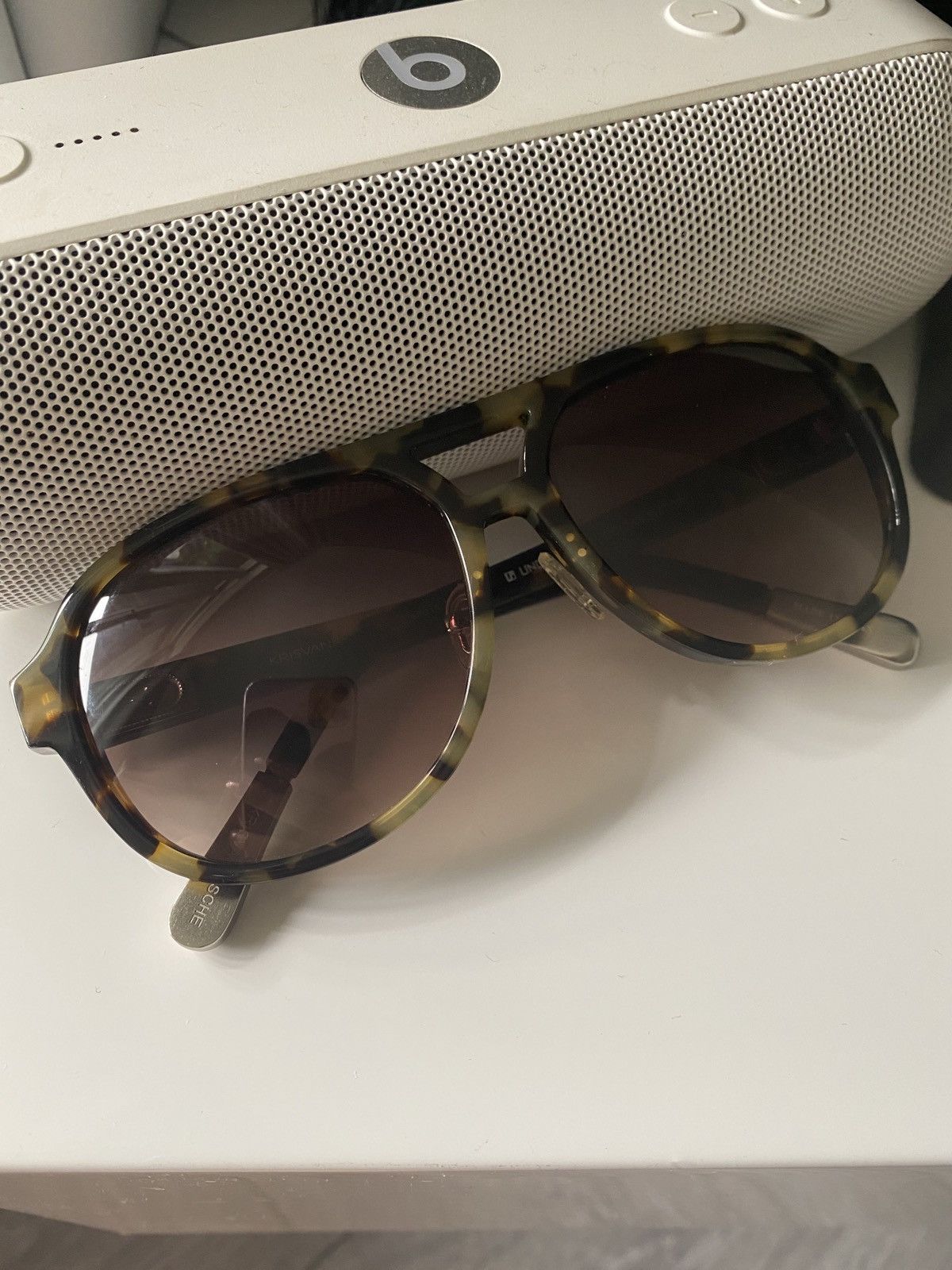 Kris Van Assche × Linda Farrow LINDA FARROW X KRIS VAN ASSCHE SUNGLASSES Size ONE SIZE - 1 Thumbnail
