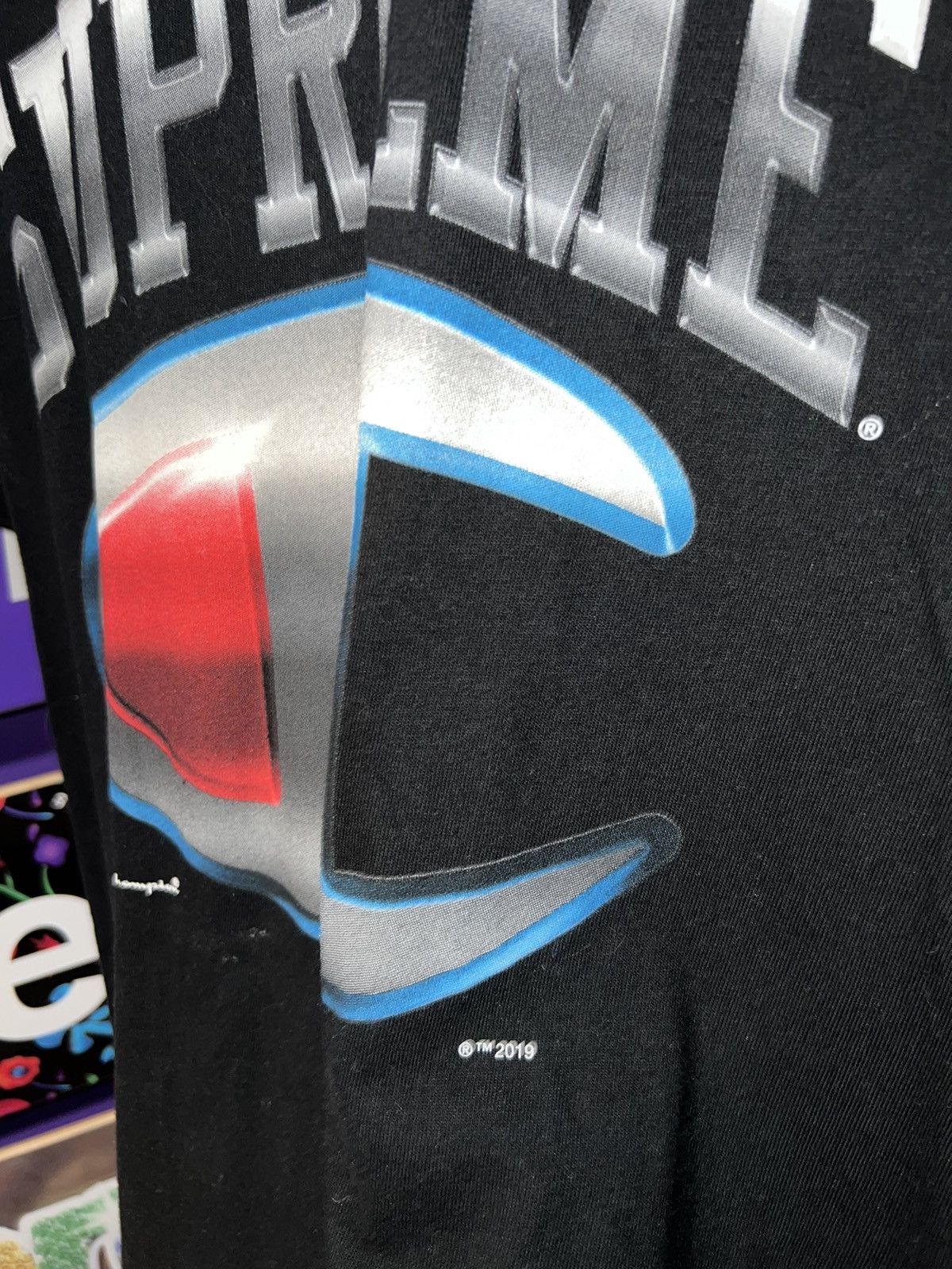 Champion × Supreme Supreme Champion Chrome S/S Top Size US M / EU 48-50 / 2 - 4 Thumbnail