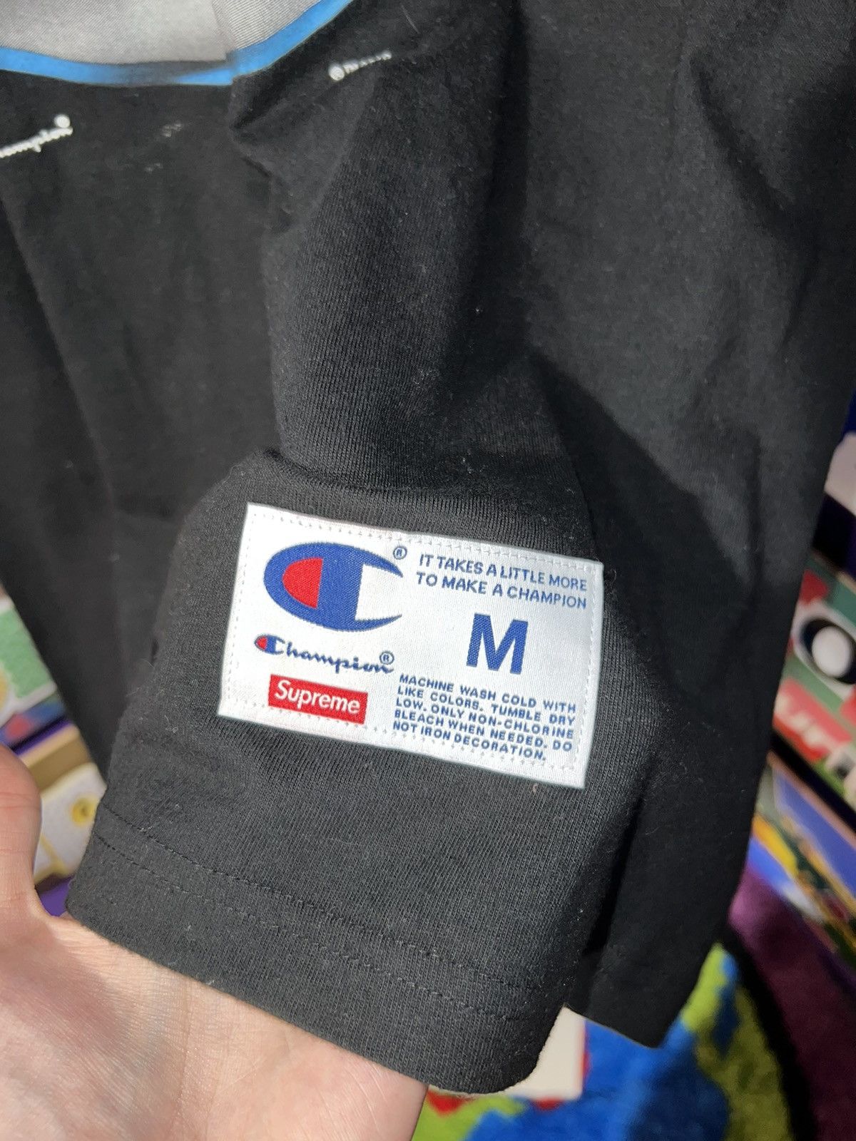 Champion × Supreme Supreme Champion Chrome S/S Top Size US M / EU 48-50 / 2 - 3 Thumbnail