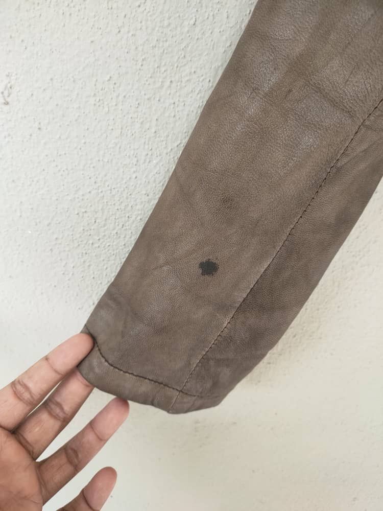 Tomorrowland Vintage MacPhee Leather Jacket Size XXS / US 00 / IT 34 - 9 Thumbnail