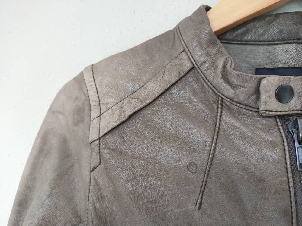 Tomorrowland Vintage MacPhee Leather Jacket Size XXS / US 00 / IT 34 - 7 Thumbnail
