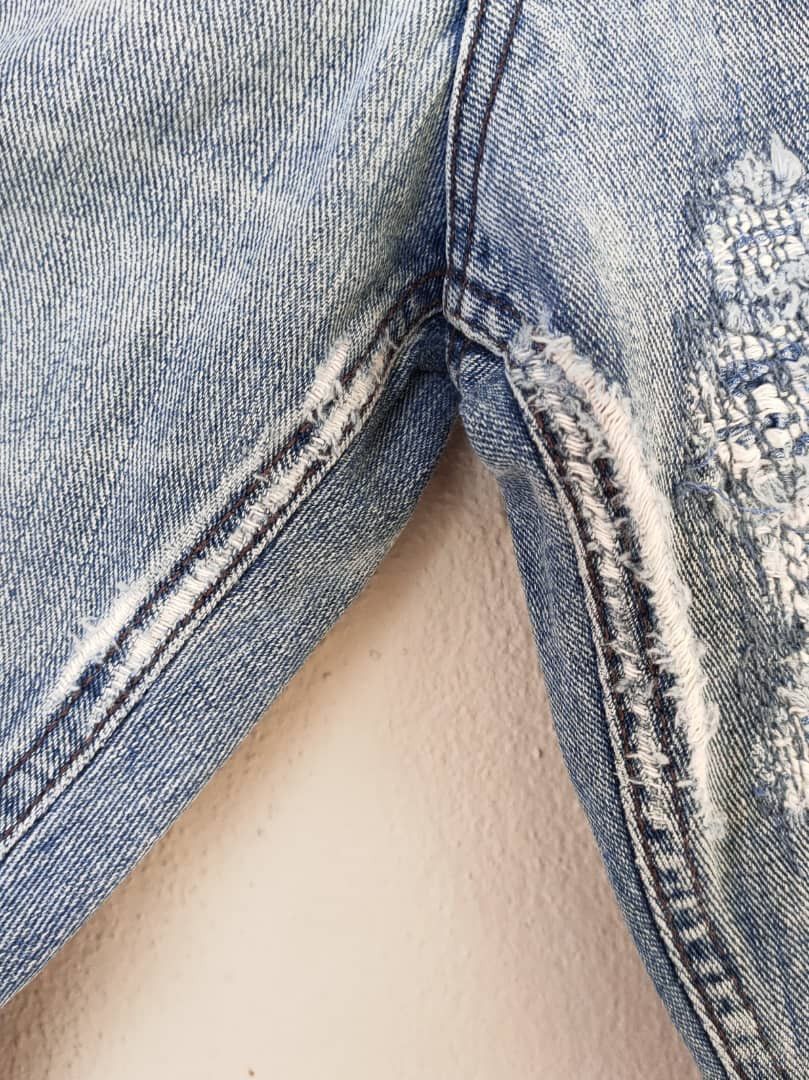 Dolce & Gabbana D&G Distressed Denim Size US 33 - 9 Thumbnail