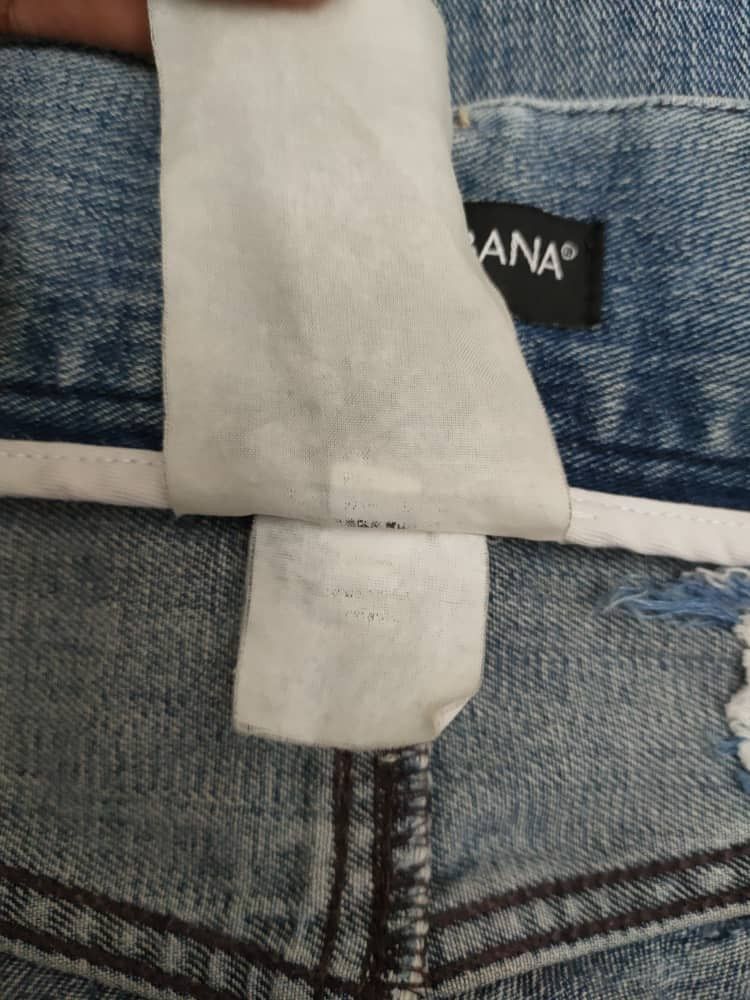 Dolce & Gabbana D&G Distressed Denim Size US 33 - 13 Thumbnail