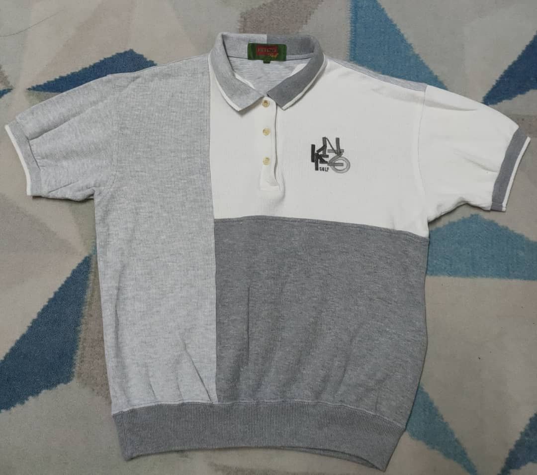 Kenzo Kenzo Golf Short Sleeve Polo Sweatshirt Size US S / EU 44-46 / 1 - 3 Thumbnail