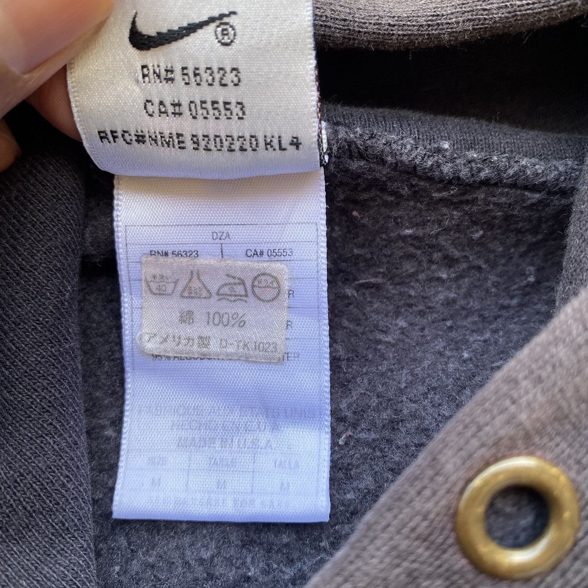 Nike vintage nike hoodie small swoosh Size US M / EU 48-50 / 2 - 8 Thumbnail