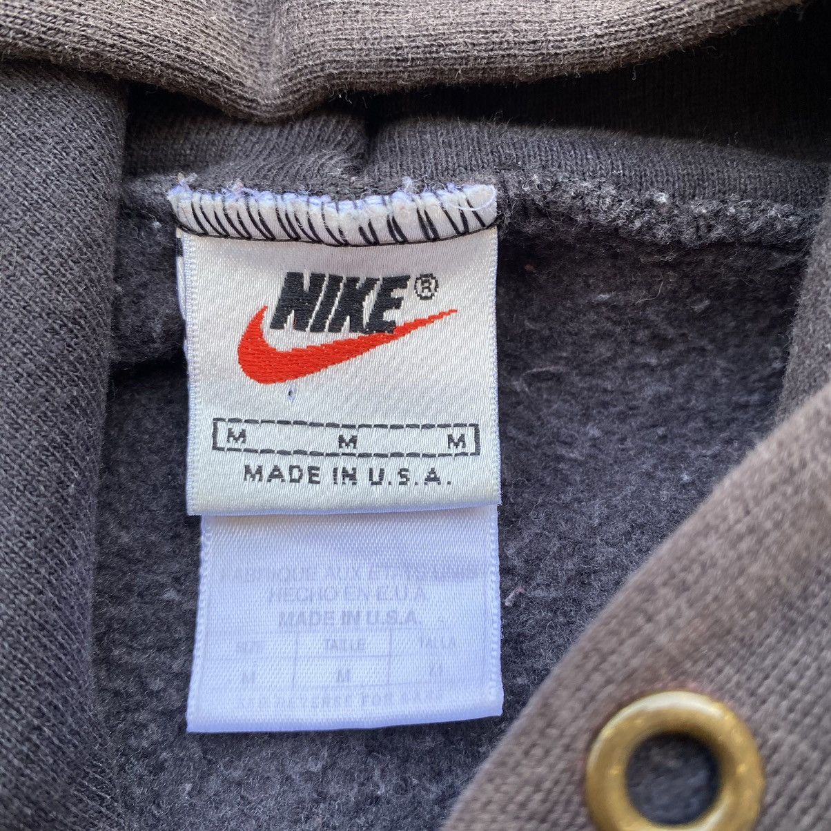 Nike vintage nike hoodie small swoosh Size US M / EU 48-50 / 2 - 7 Thumbnail