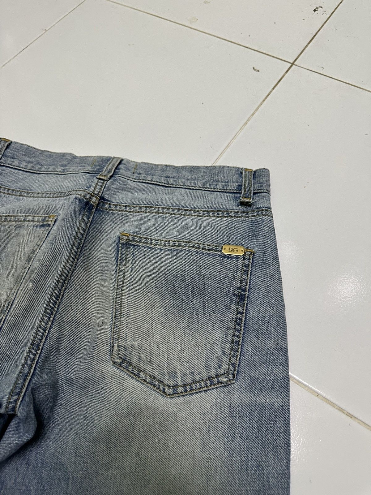 Dolce & Gabbana Dolce & gabbana distressed denim jeans Size 30" / US 8 / IT 44 - 6 Thumbnail