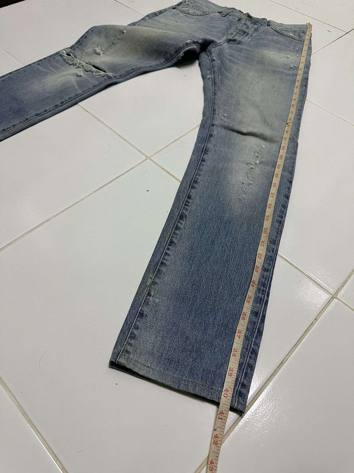 Dolce & Gabbana Dolce & gabbana distressed denim jeans Size 30" / US 8 / IT 44 - 8 Thumbnail
