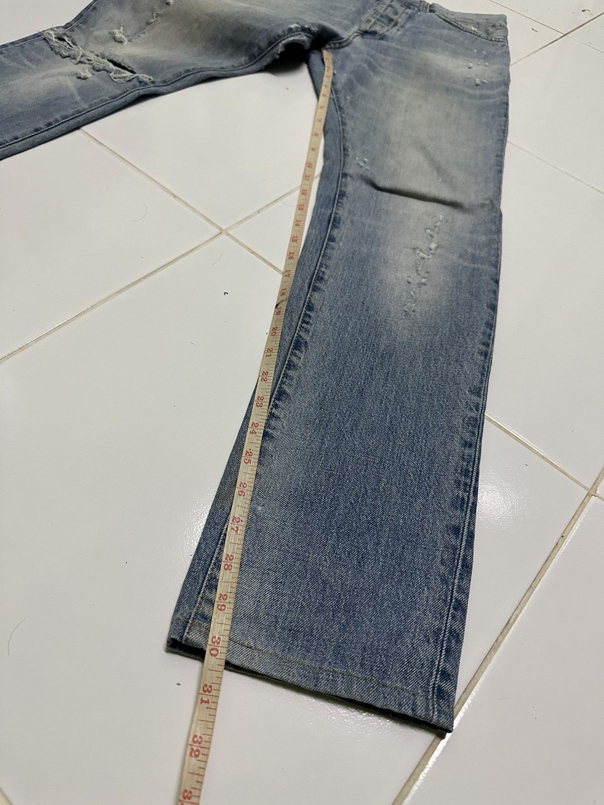 Dolce & Gabbana Dolce & gabbana distressed denim jeans Size 30" / US 8 / IT 44 - 9 Thumbnail