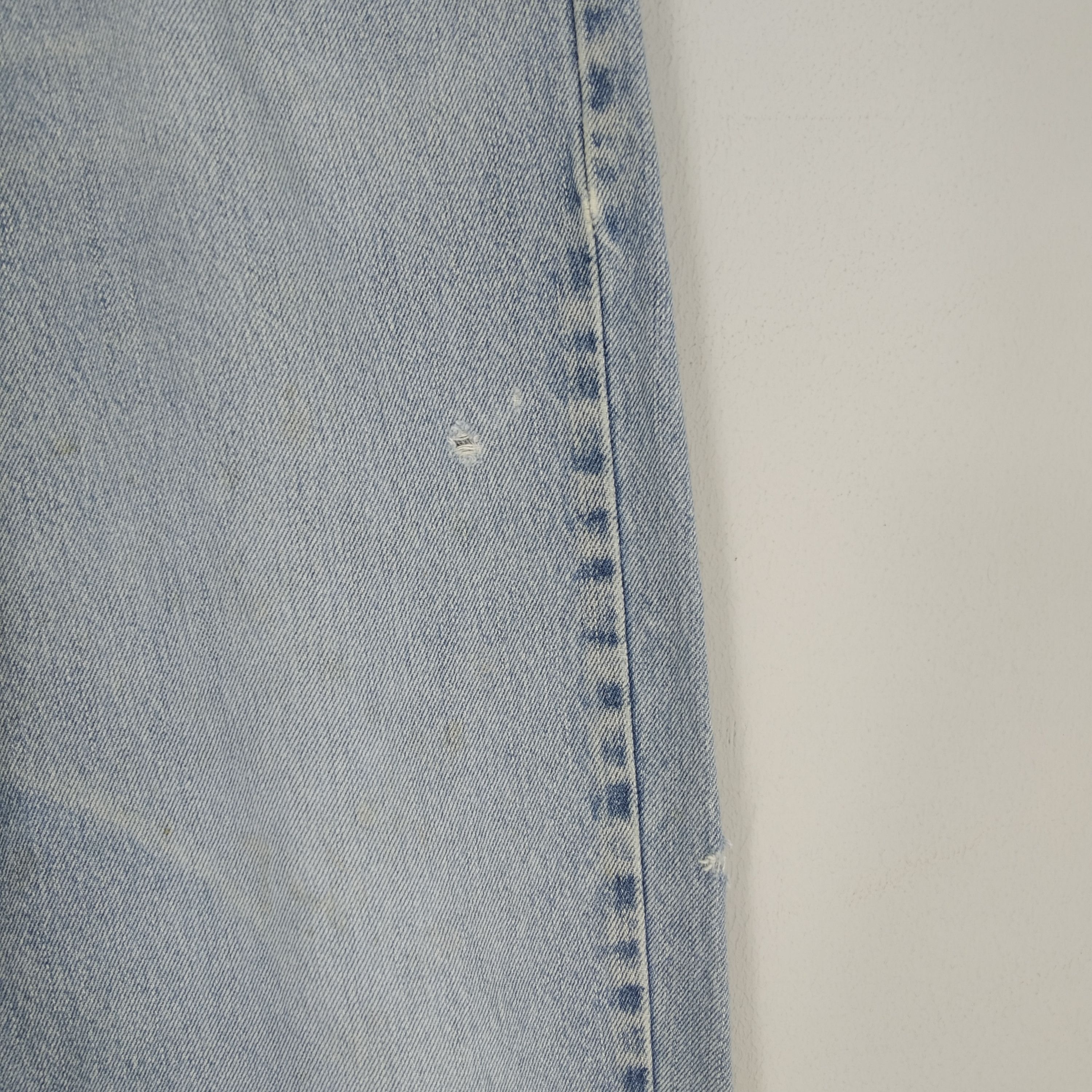 Levi's Vintage 90s Levi's 550 Baggy Denim Jeans Stonewash Jeans Size US 34 / EU 50 - 5 Thumbnail