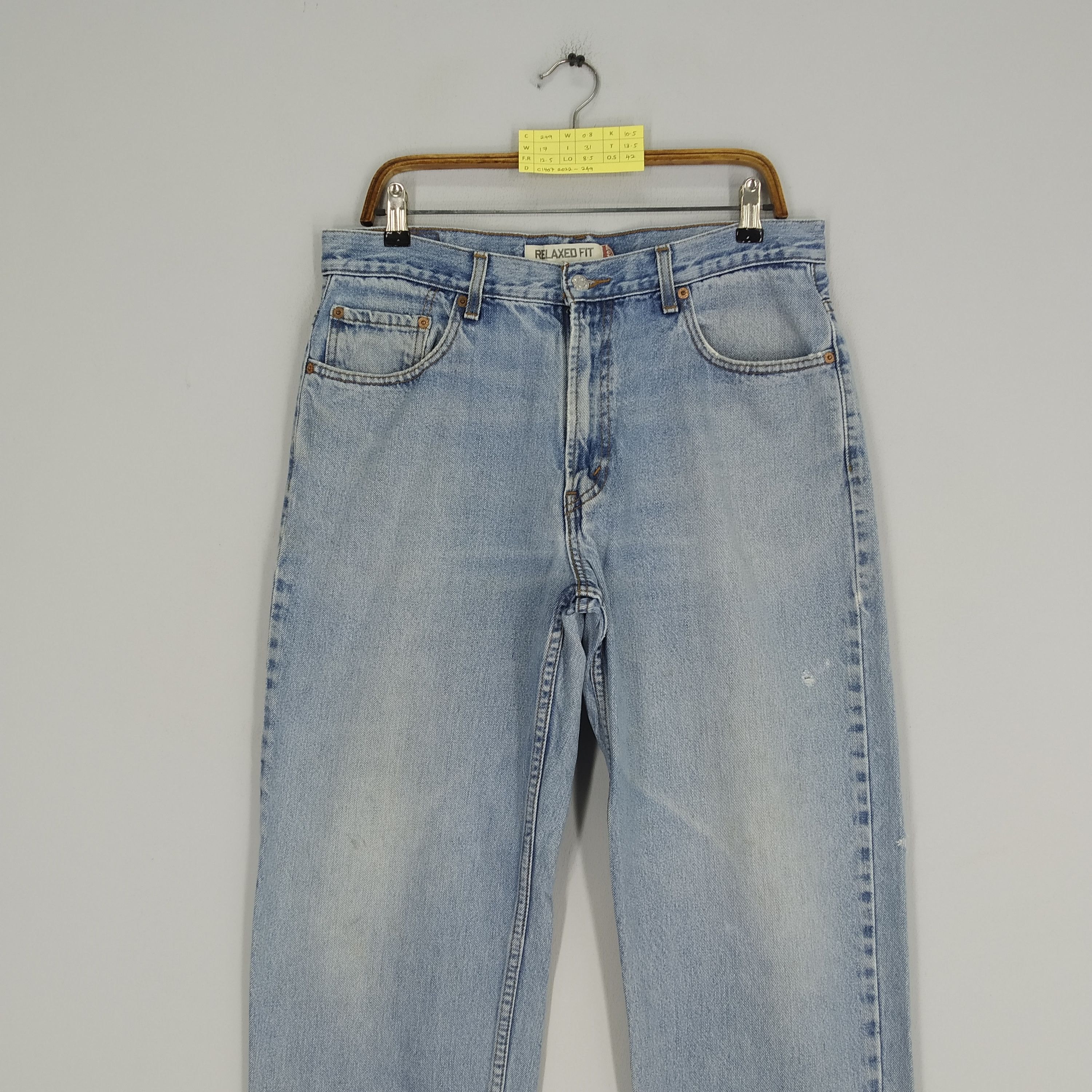 Levi's Vintage 90s Levi's 550 Baggy Denim Jeans Stonewash Jeans Size US 34 / EU 50 - 3 Thumbnail