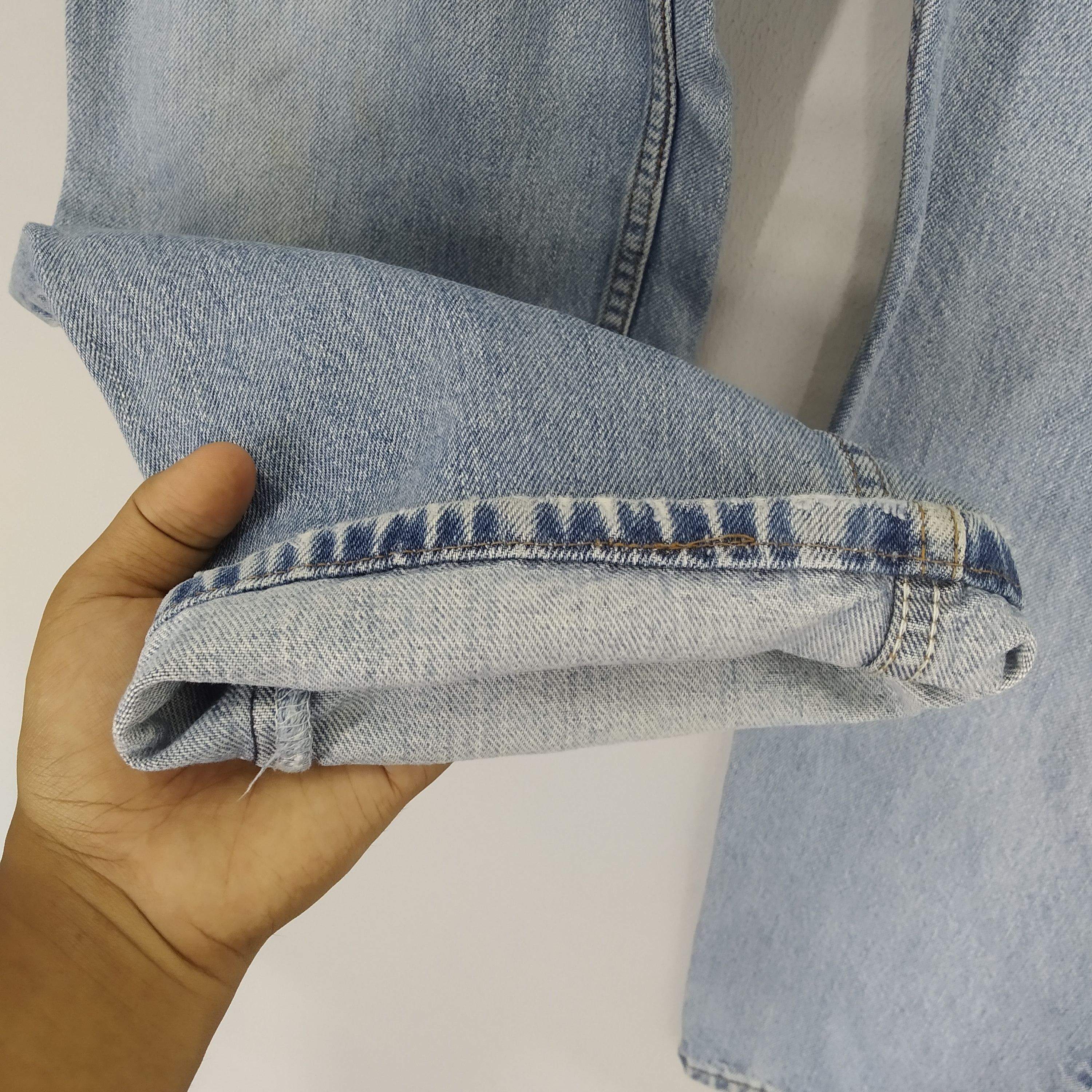 Levi's Vintage 90s Levi's 550 Baggy Denim Jeans Stonewash Jeans Size US 34 / EU 50 - 9 Thumbnail