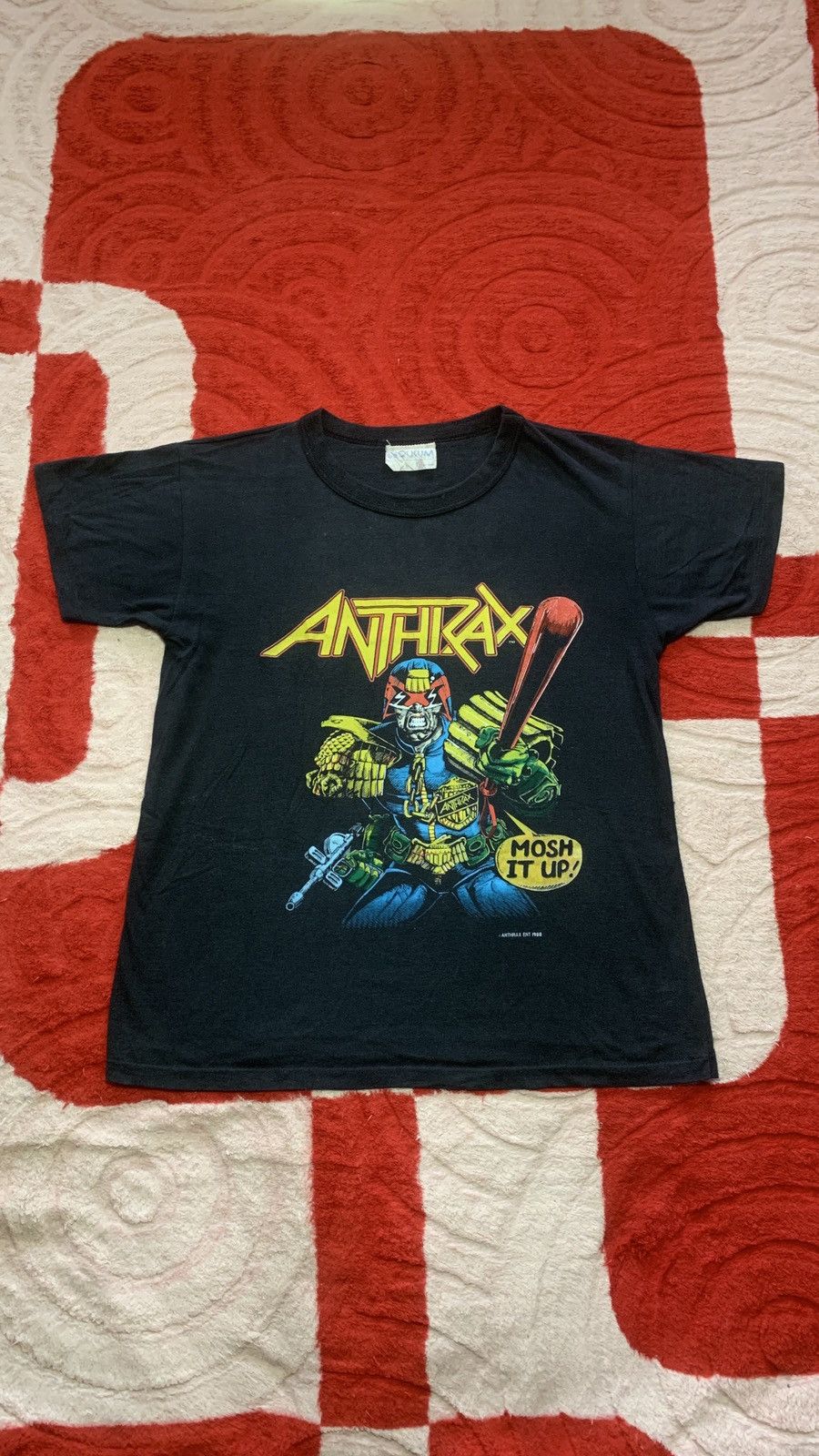 Rare Anthrax Among The Living Judge Dredd Mosh It Up 1988