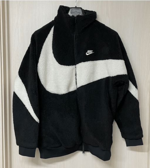 Nike big swoosh fleece reversible hotsell