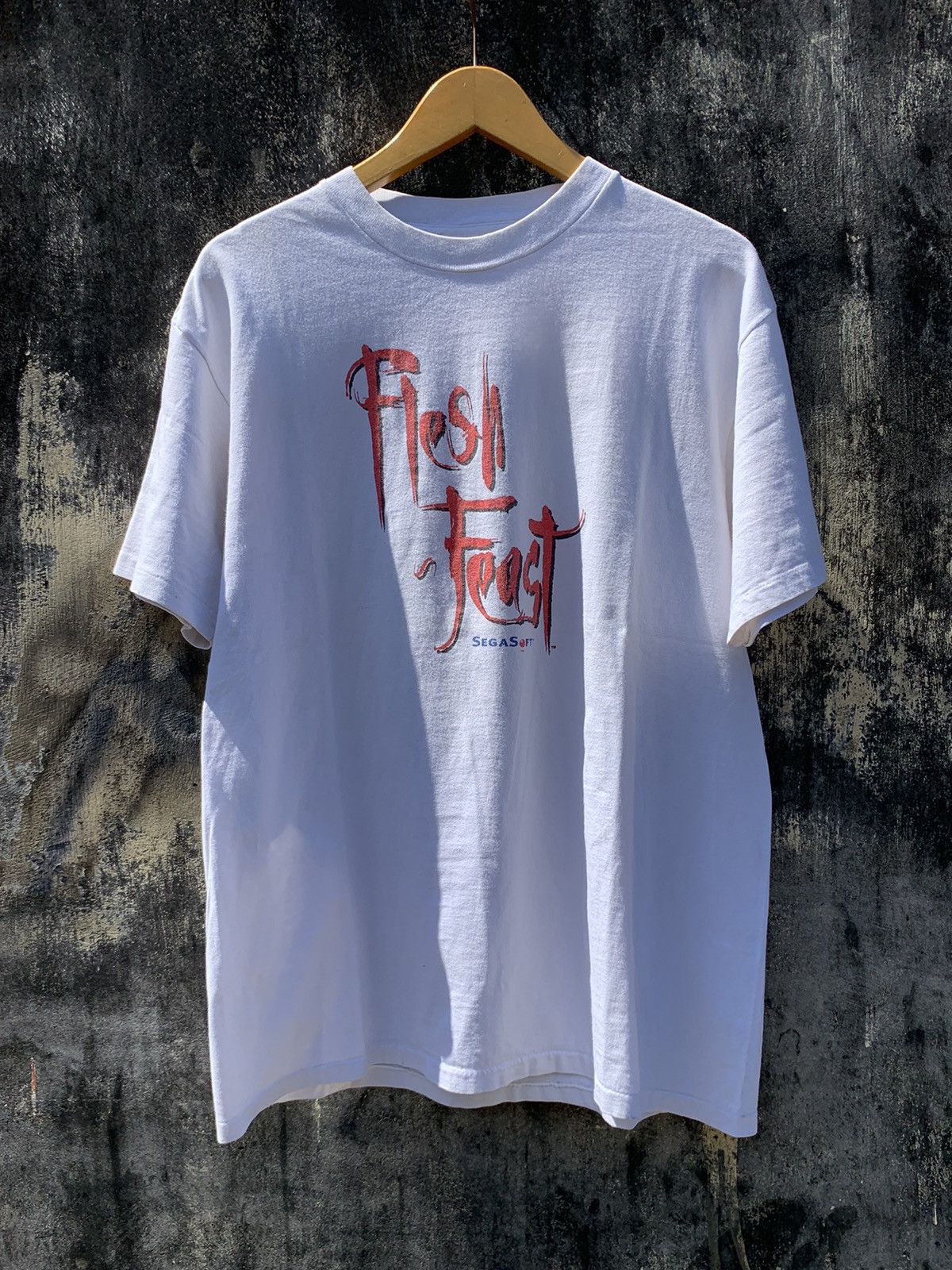 Vintage 1990s Flesh Feast by Segasoft Tshirt Size US L / EU 52-54 / 3 - 8 Thumbnail