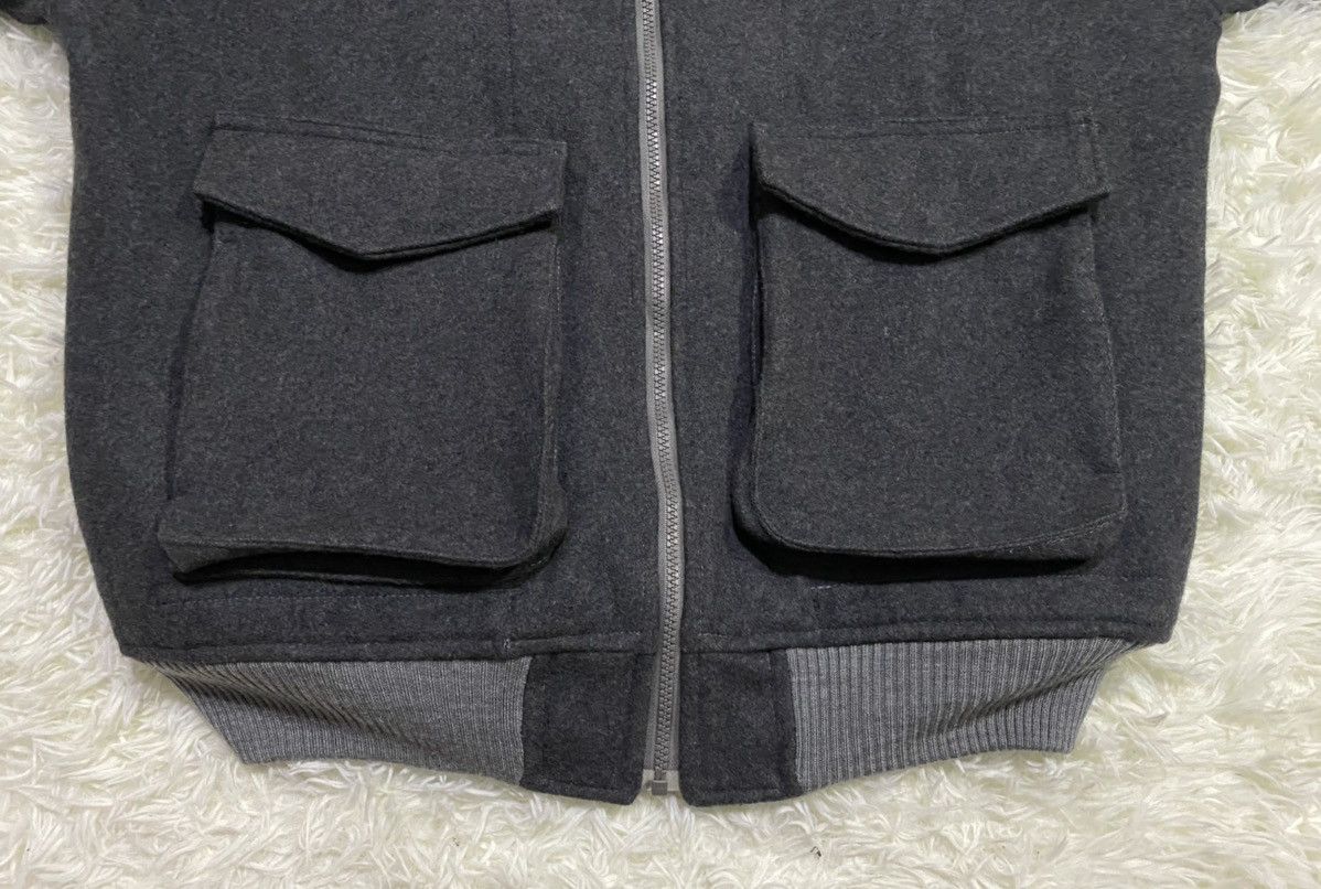 Japanese Brand 🔥RARE🔥Private Brand AG Wool Bomber Jacket Style Size US L / EU 52-54 / 3 - 4 Thumbnail