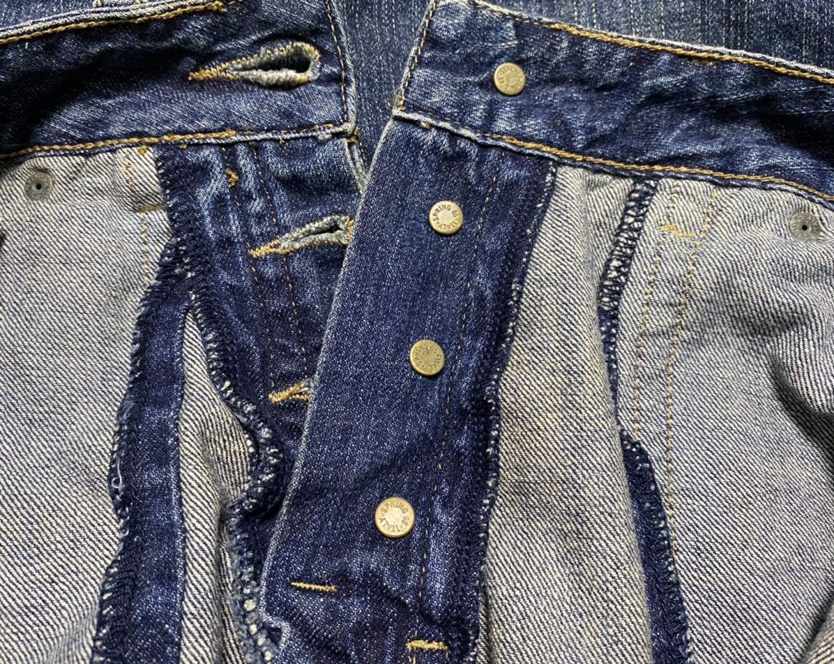 Dsquared2 × Vintage Dsquared Dungaree Spring 85 Rare Distressed Denim Size US 31 - 8 Thumbnail