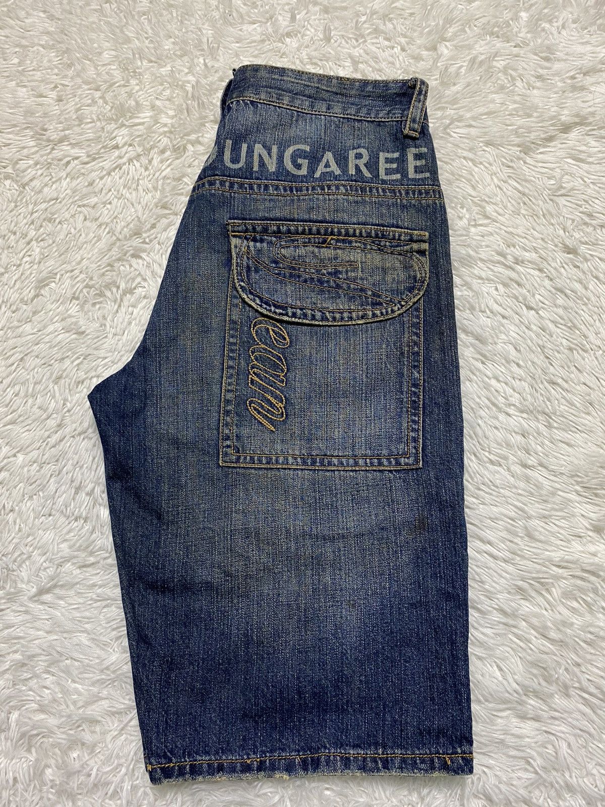 Dsquared2 × Vintage Dsquared Dungaree Spring 85 Rare Distressed Denim Size US 31 - 17 Thumbnail