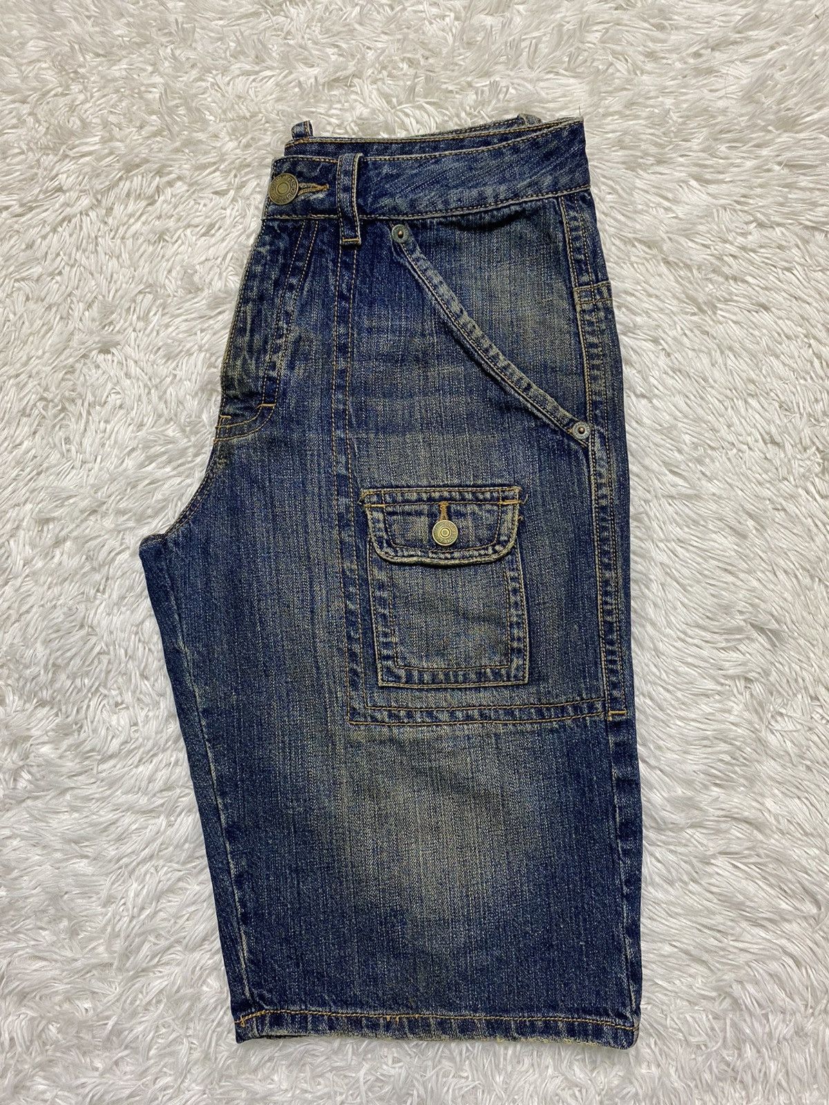 Dsquared2 × Vintage Dsquared Dungaree Spring 85 Rare Distressed Denim Size US 31 - 15 Thumbnail