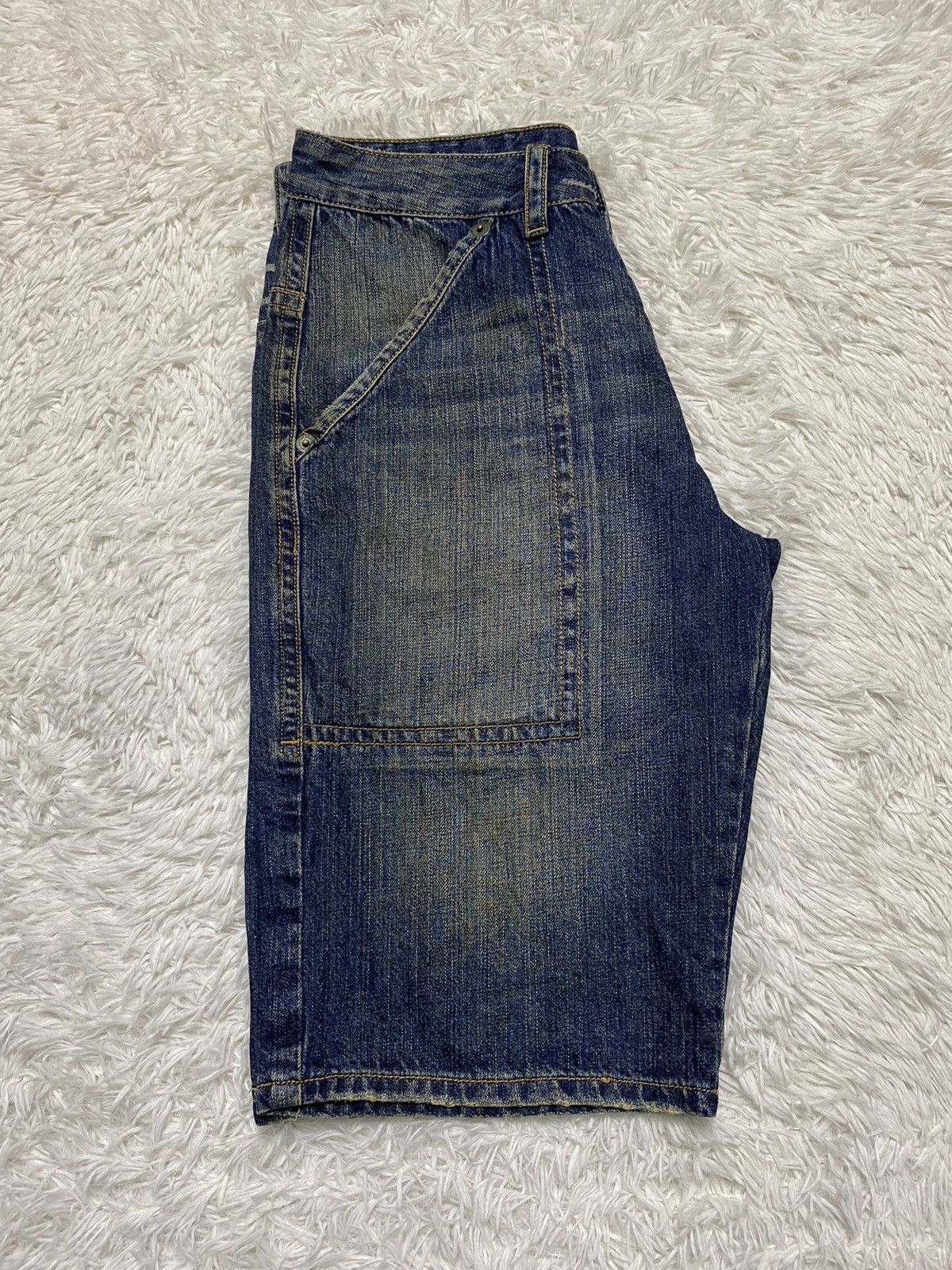 Dsquared2 × Vintage Dsquared Dungaree Spring 85 Rare Distressed Denim Size US 31 - 16 Thumbnail