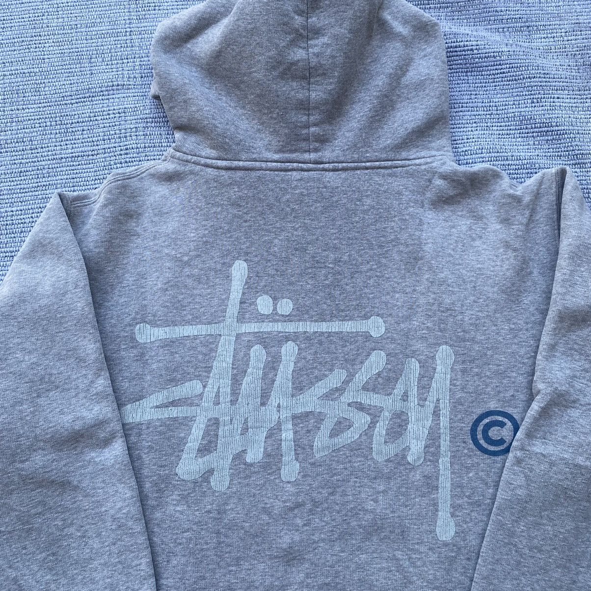 Stussy grey stussy hoodie Size US XL / EU 56 / 4 - 9 Thumbnail