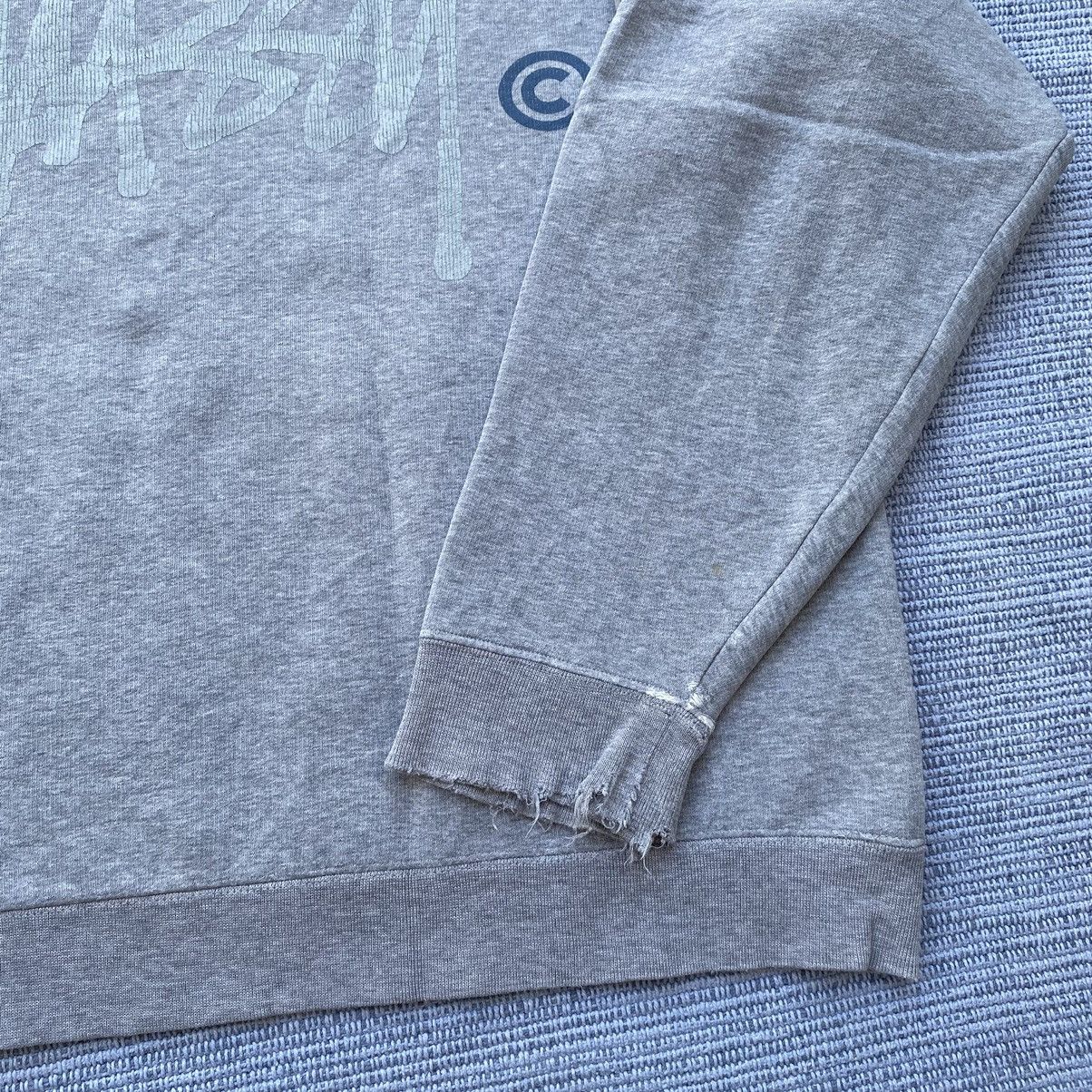 Stussy grey stussy hoodie Size US XL / EU 56 / 4 - 10 Thumbnail
