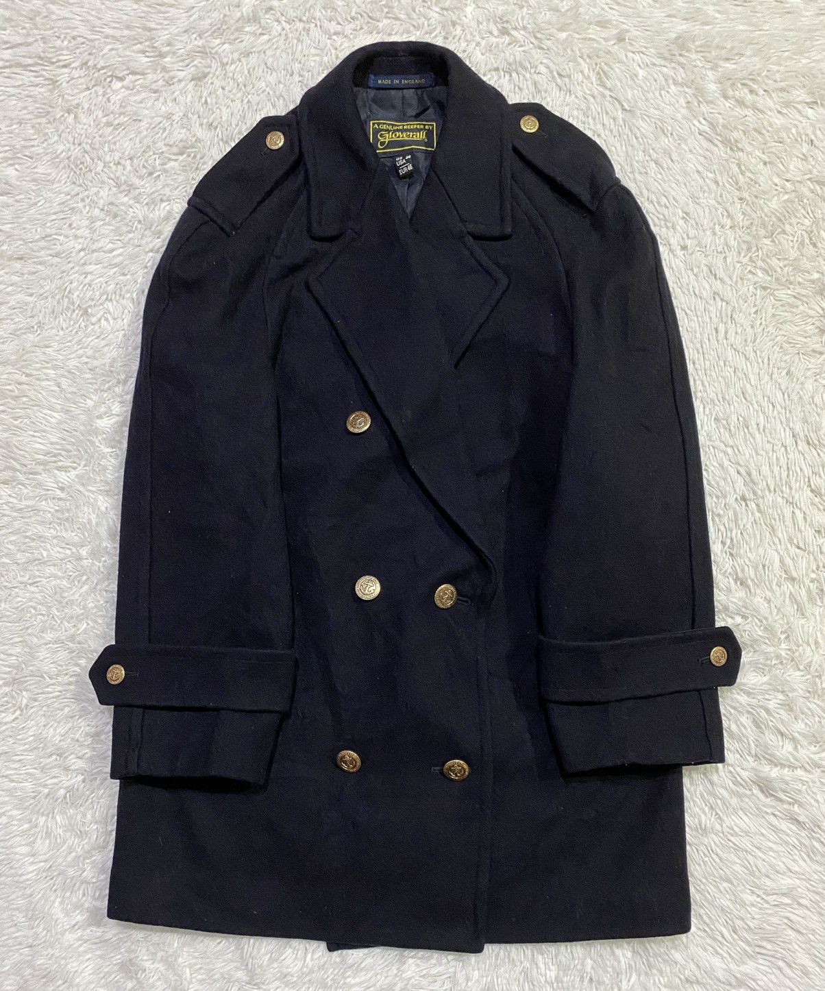 Gloverall GLOVERALL Made in England Mod Admiralty Caban Jacket Size US M / EU 48-50 / 2 - 4 Thumbnail