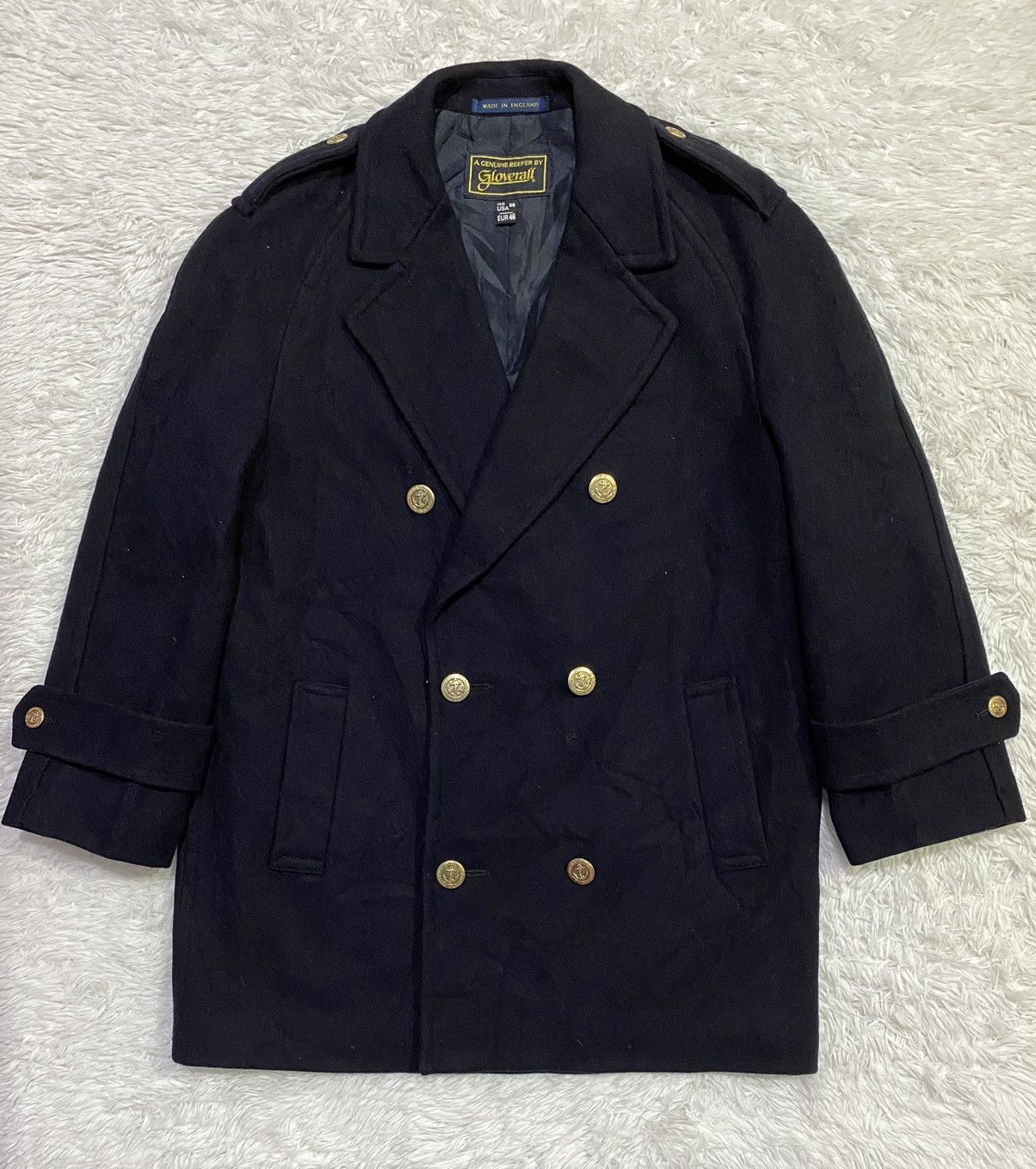 Gloverall GLOVERALL Made in England Mod Admiralty Caban Jacket Size US M / EU 48-50 / 2 - 2 Thumbnail