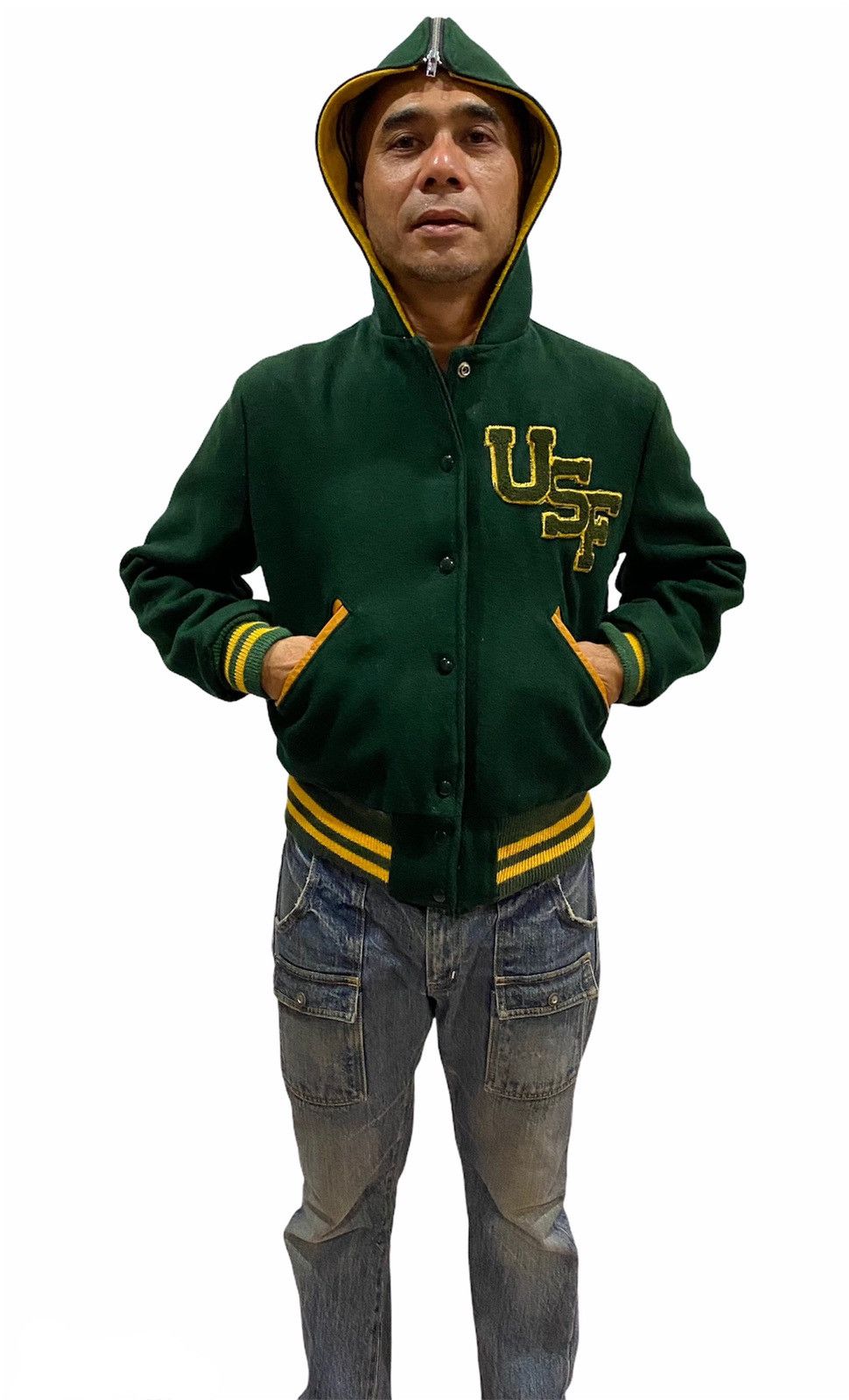 Vintage Custom Made Award Jacket Vintage Varsity Jacket by Admiral Size US M / EU 48-50 / 2 - 14 Thumbnail
