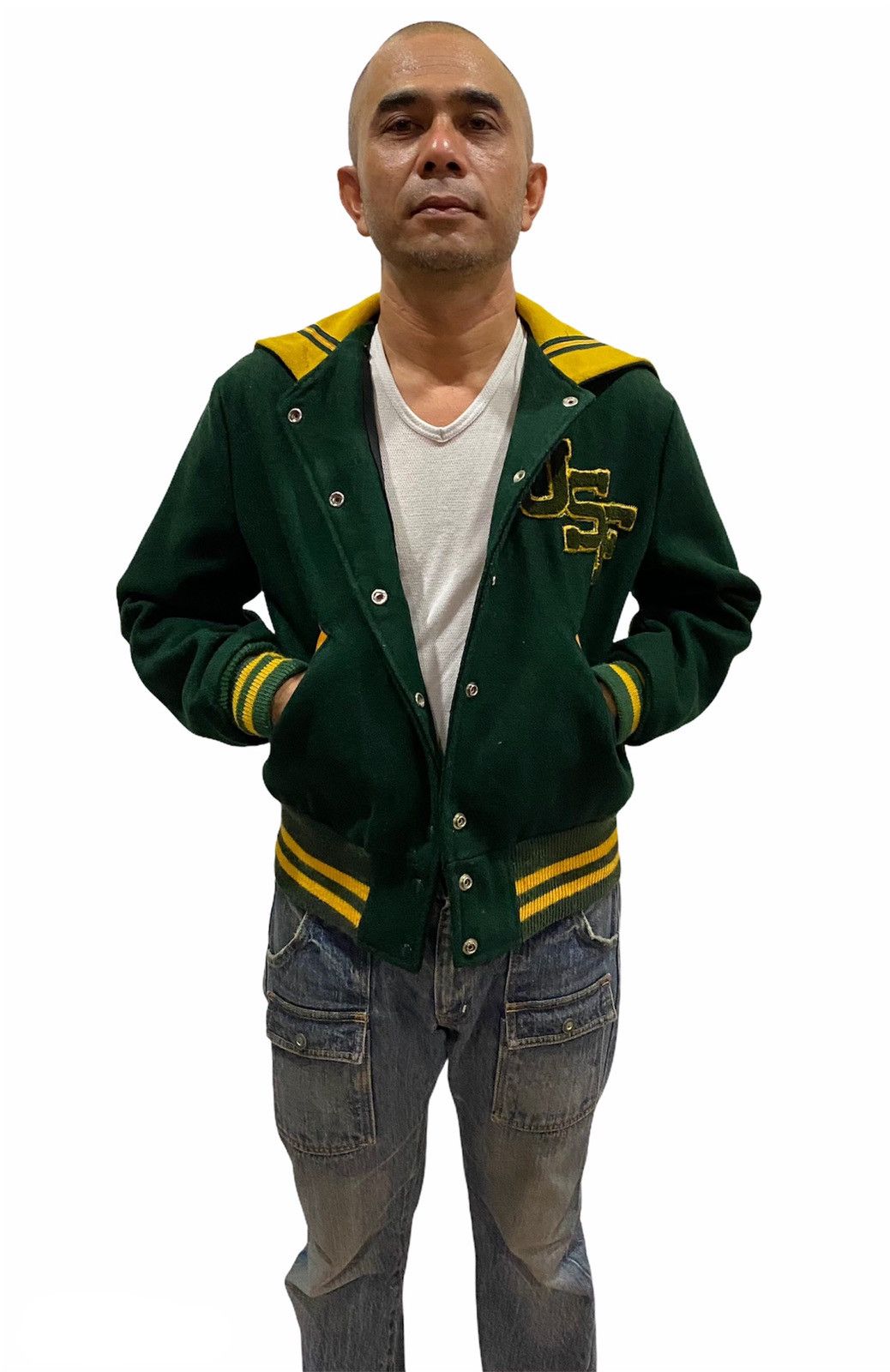 Vintage Custom Made Award Jacket Vintage Varsity Jacket by Admiral Size US M / EU 48-50 / 2 - 19 Thumbnail