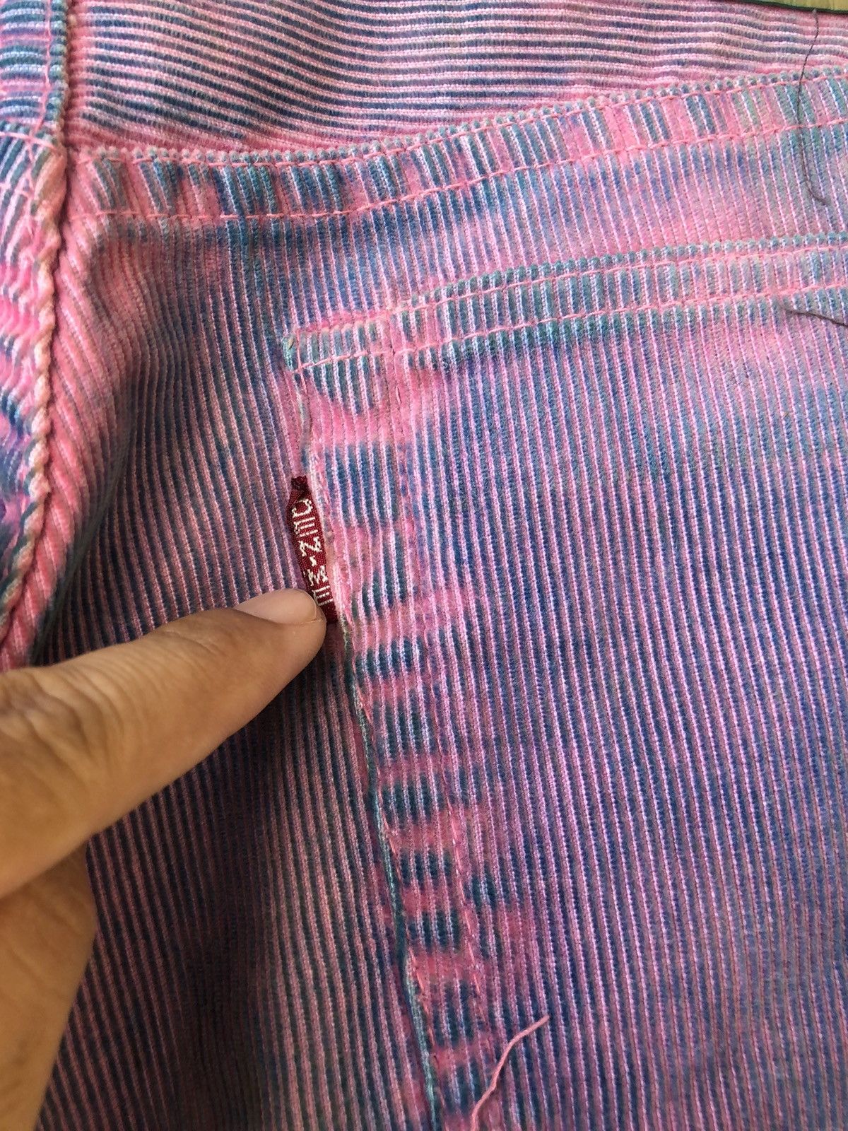 Denime Vintage Denime Acid Wash Straight Cut Corduroy Jeans Size US 28 / EU 44 - 14 Thumbnail
