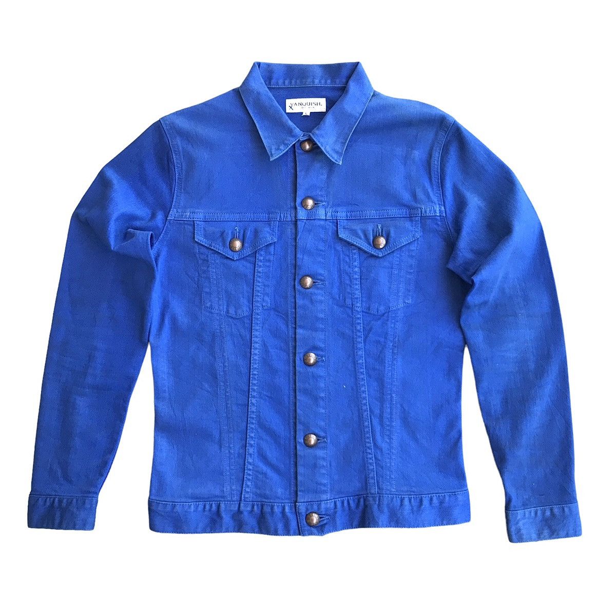 Vanquish Tokyo Deep Blue Dyed Denim Trucker Jacket
