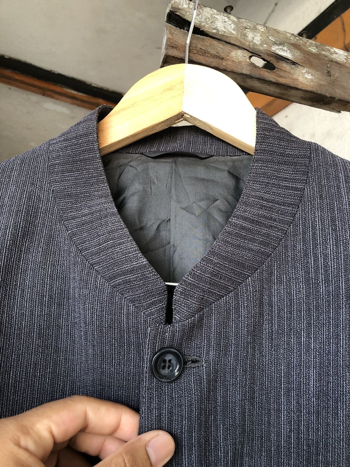 Balmain Balmain Paris Guru-Collar Single Breasted Blazer Jackets Size US L / EU 52-54 / 3 - 15 Thumbnail