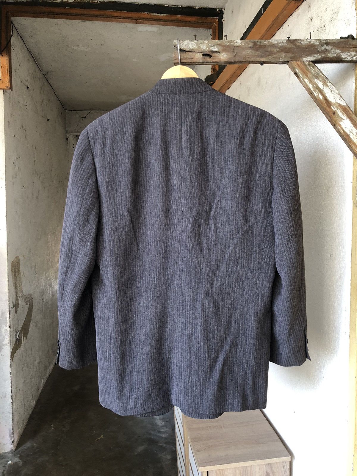 Balmain Balmain Paris Guru-Collar Single Breasted Blazer Jackets Size US L / EU 52-54 / 3 - 2 Thumbnail