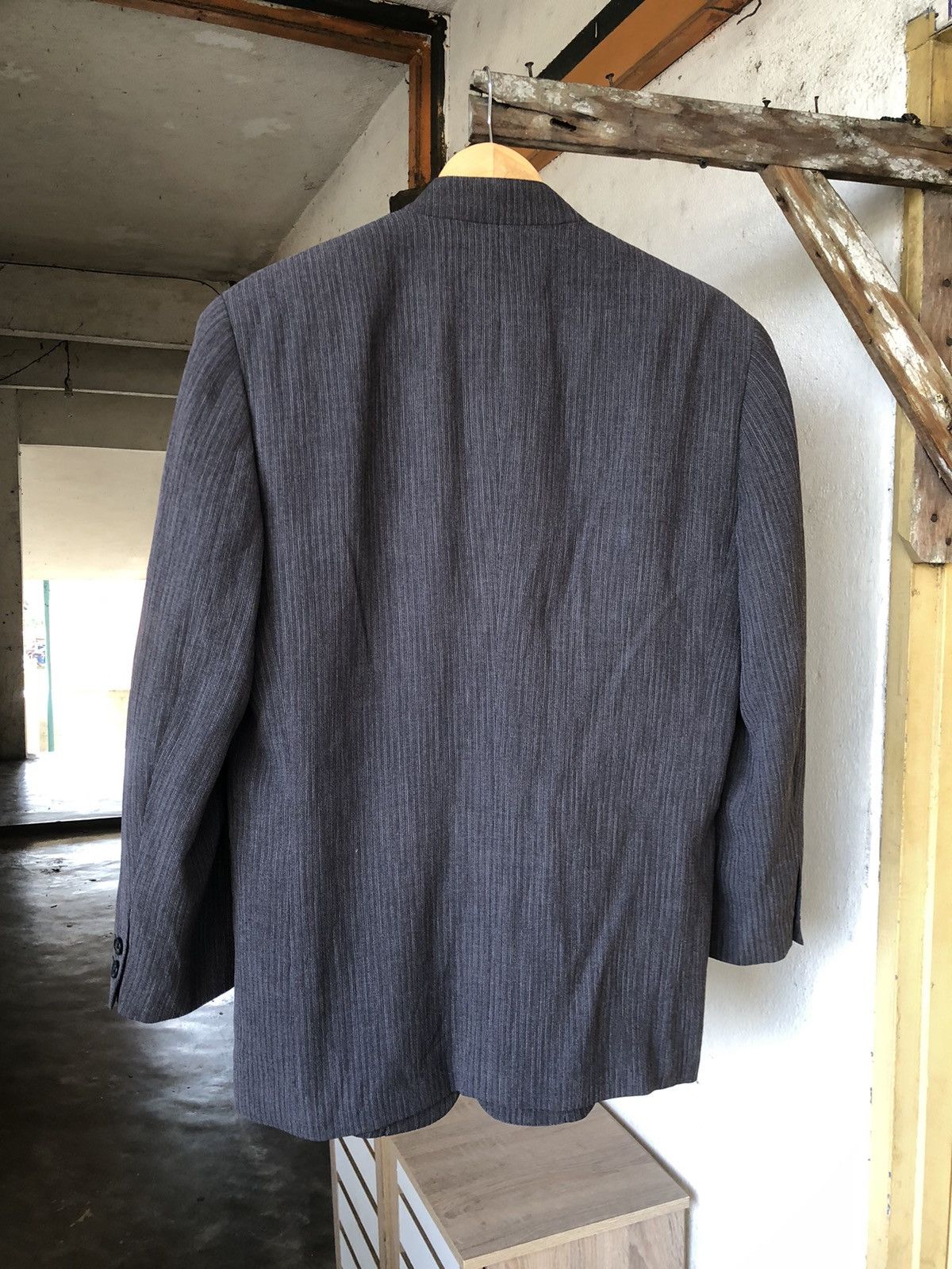 Balmain Balmain Paris Guru-Collar Single Breasted Blazer Jackets Size US L / EU 52-54 / 3 - 13 Thumbnail