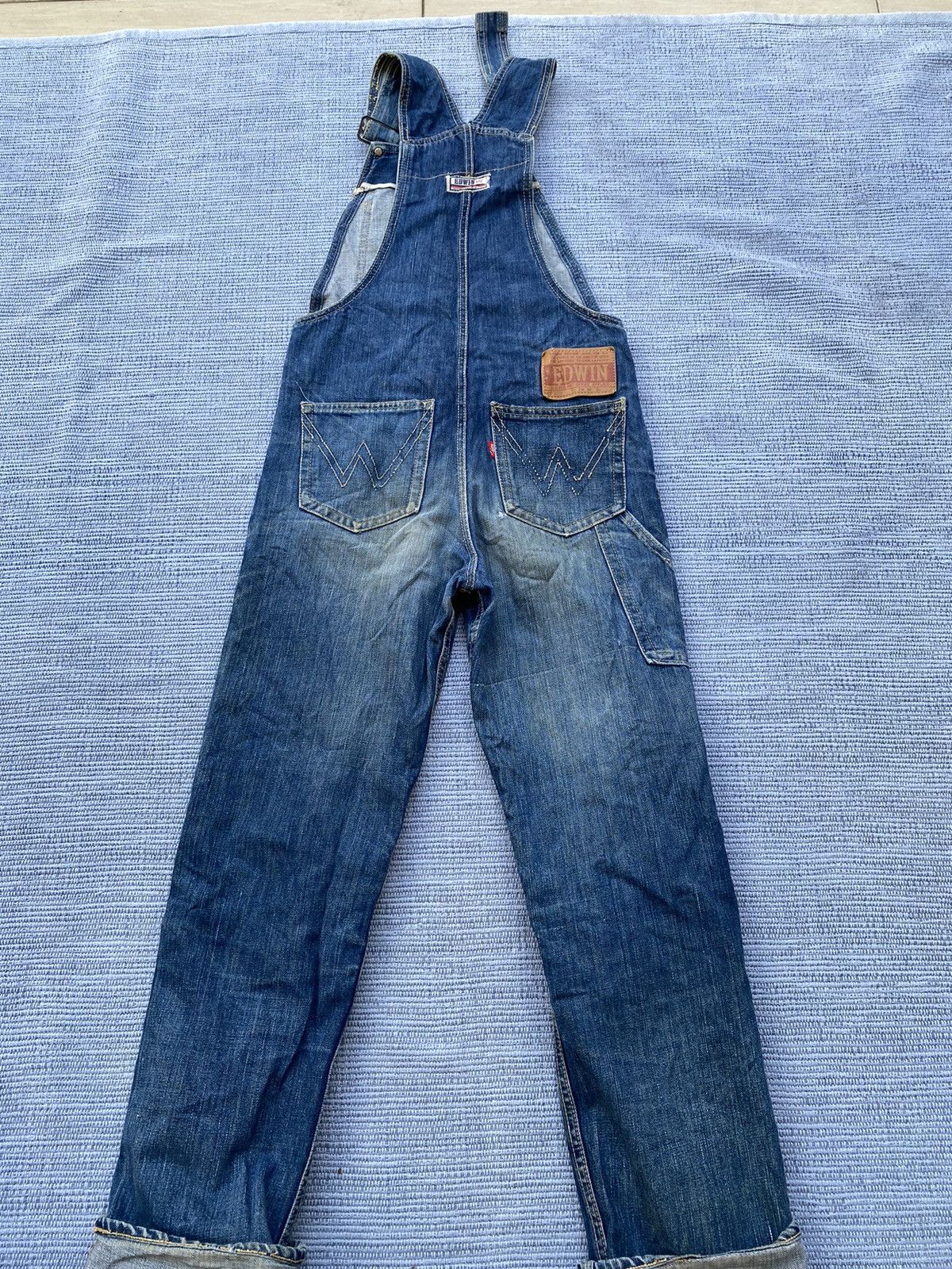 Vintage vintage edwin overall denim Size US 30 / EU 46 - 10 Thumbnail